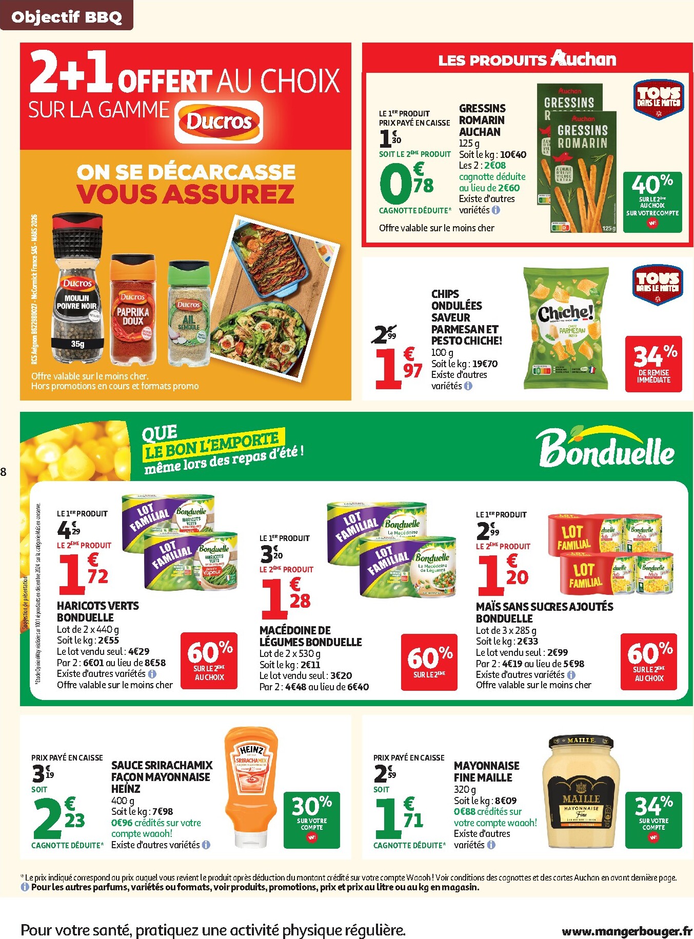 auchan - Auchan - Barbecue, promos hypers - Hypermarché folder voor volgende week van dinsdag 30/06/2026 tot zondag 12/07/2026 - page: 8