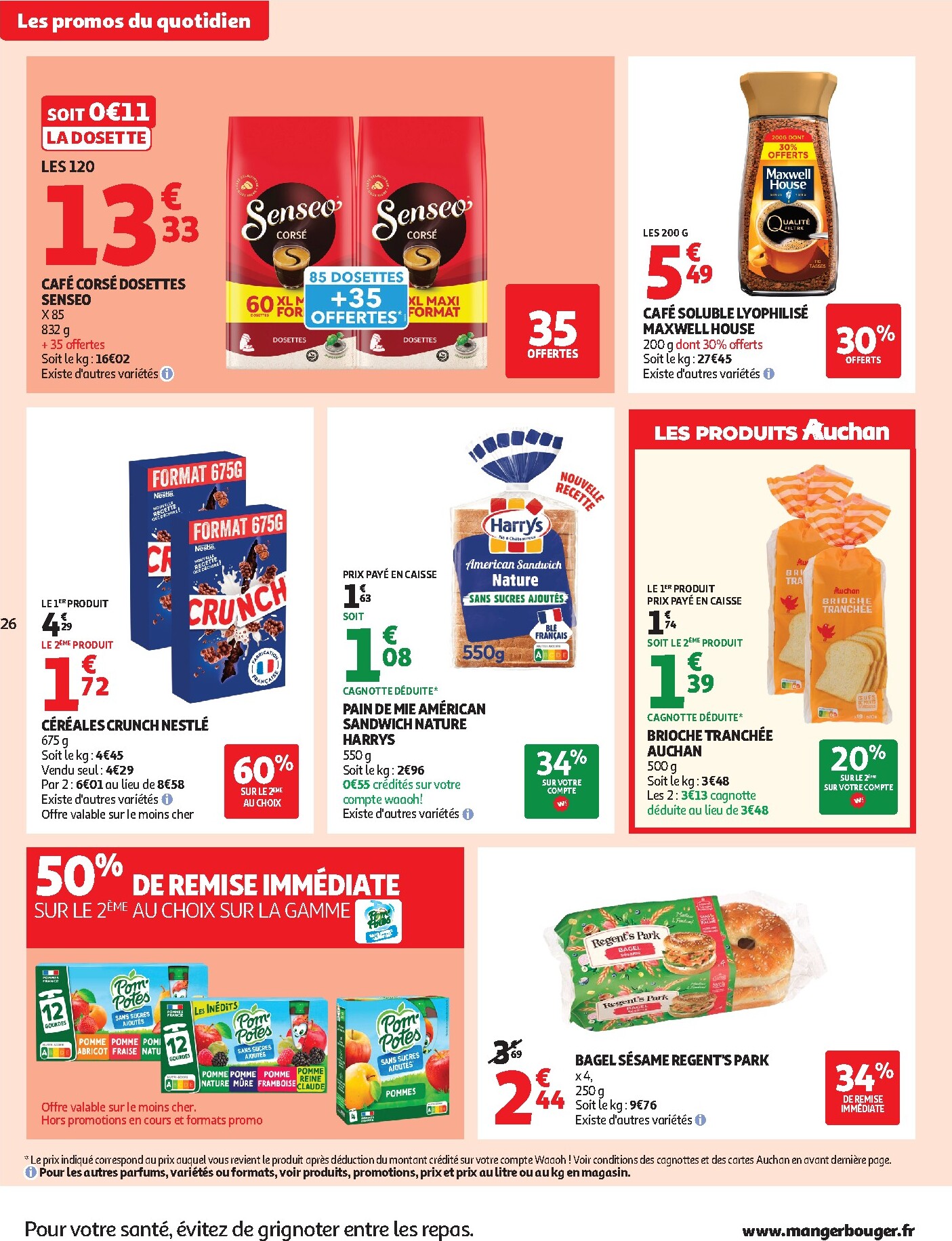 auchan - Auchan Supermarché folder voor volgende week van dinsdag 30/06/2026 tot zaterdag 11/07/2026 - page: 26