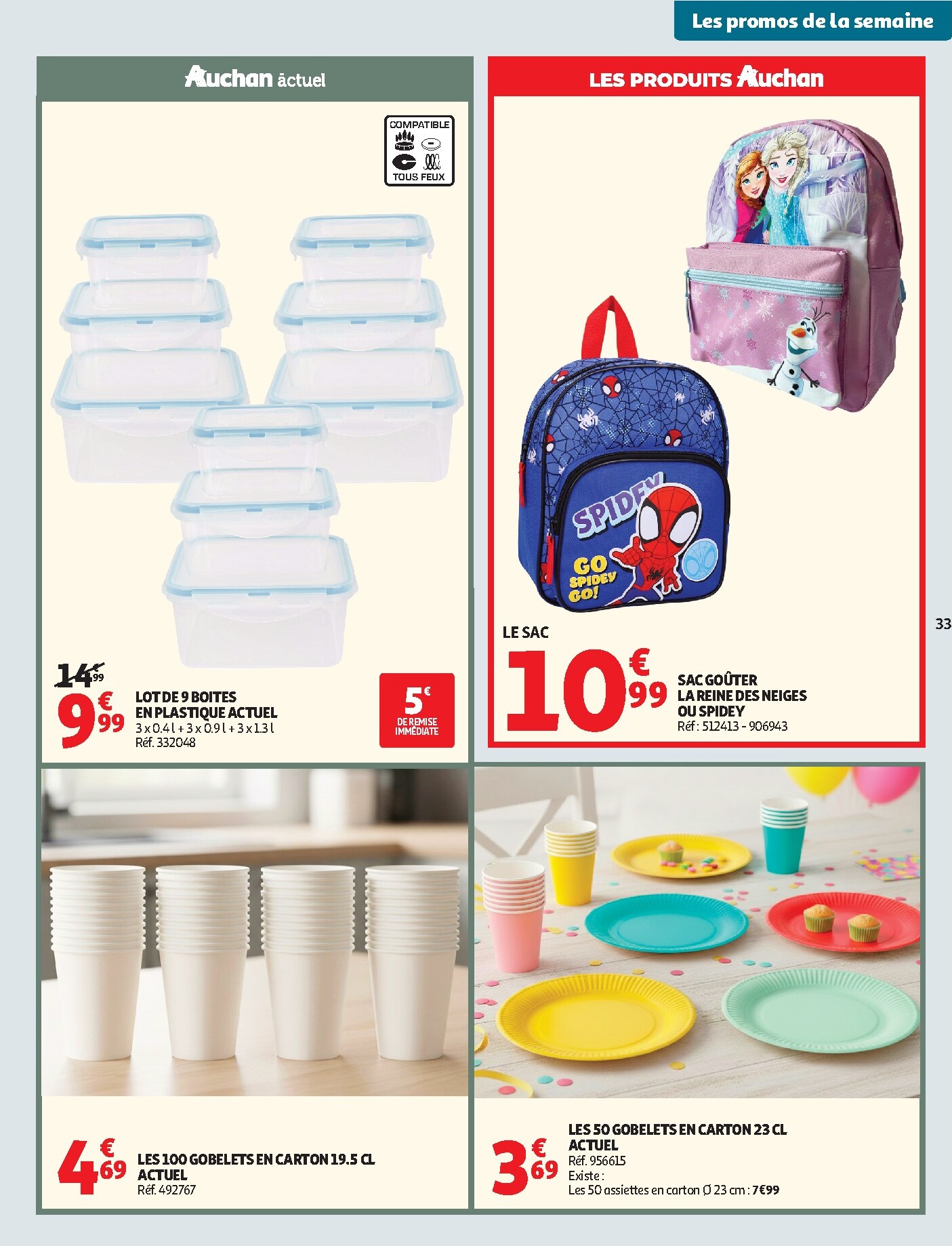 auchan - Auchan Supermarché folder voor volgende week van dinsdag 30/06/2026 tot zaterdag 11/07/2026 - page: 33