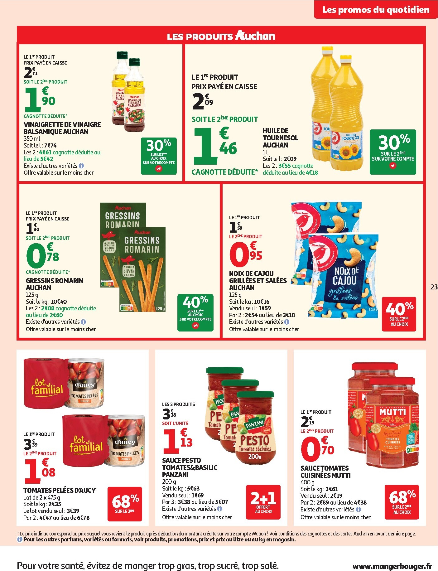 auchan - Auchan Supermarché folder voor volgende week van dinsdag 30/06/2026 tot zaterdag 11/07/2026 - page: 23