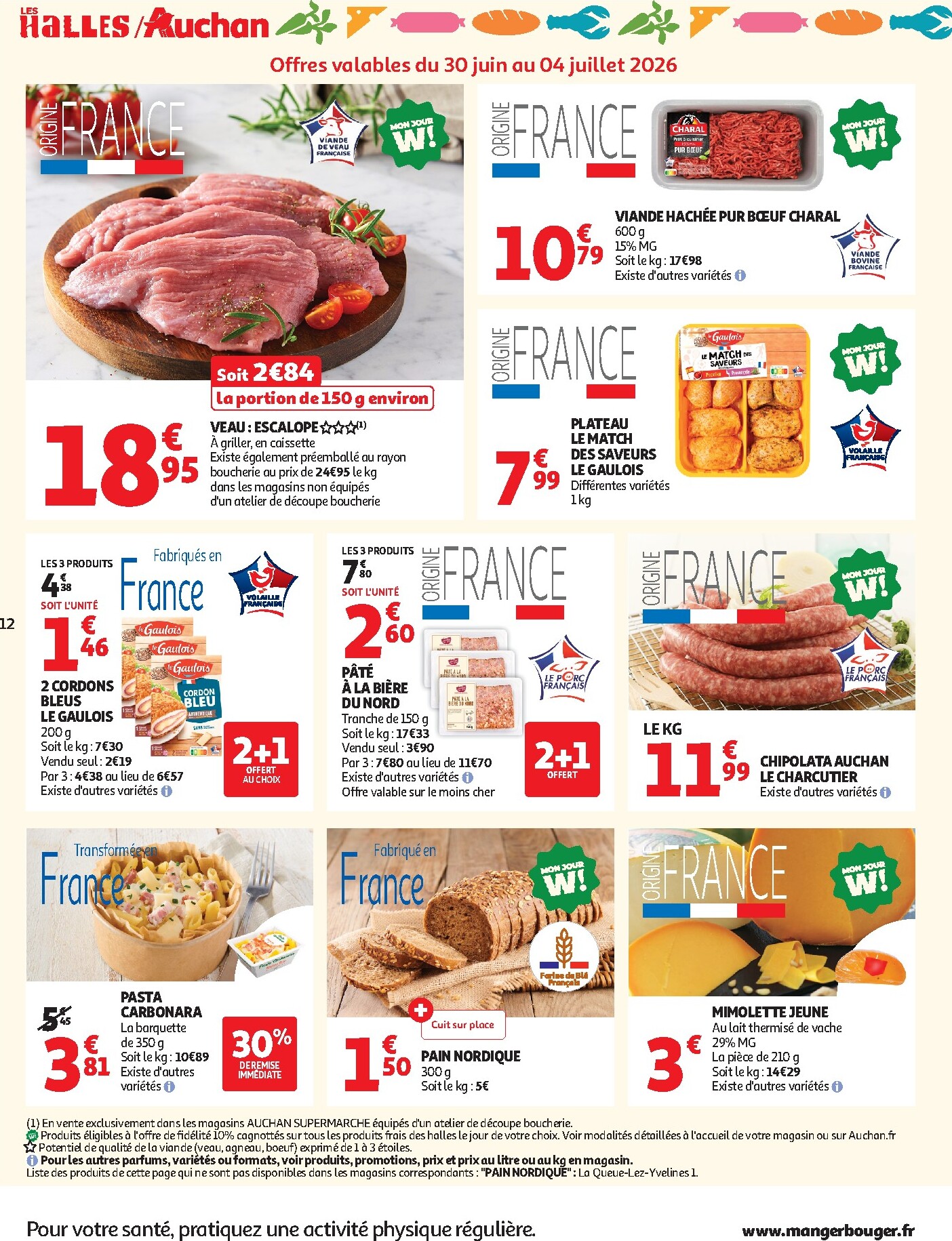 auchan - Auchan Supermarché folder voor volgende week van dinsdag 30/06/2026 tot zaterdag 11/07/2026 - page: 12