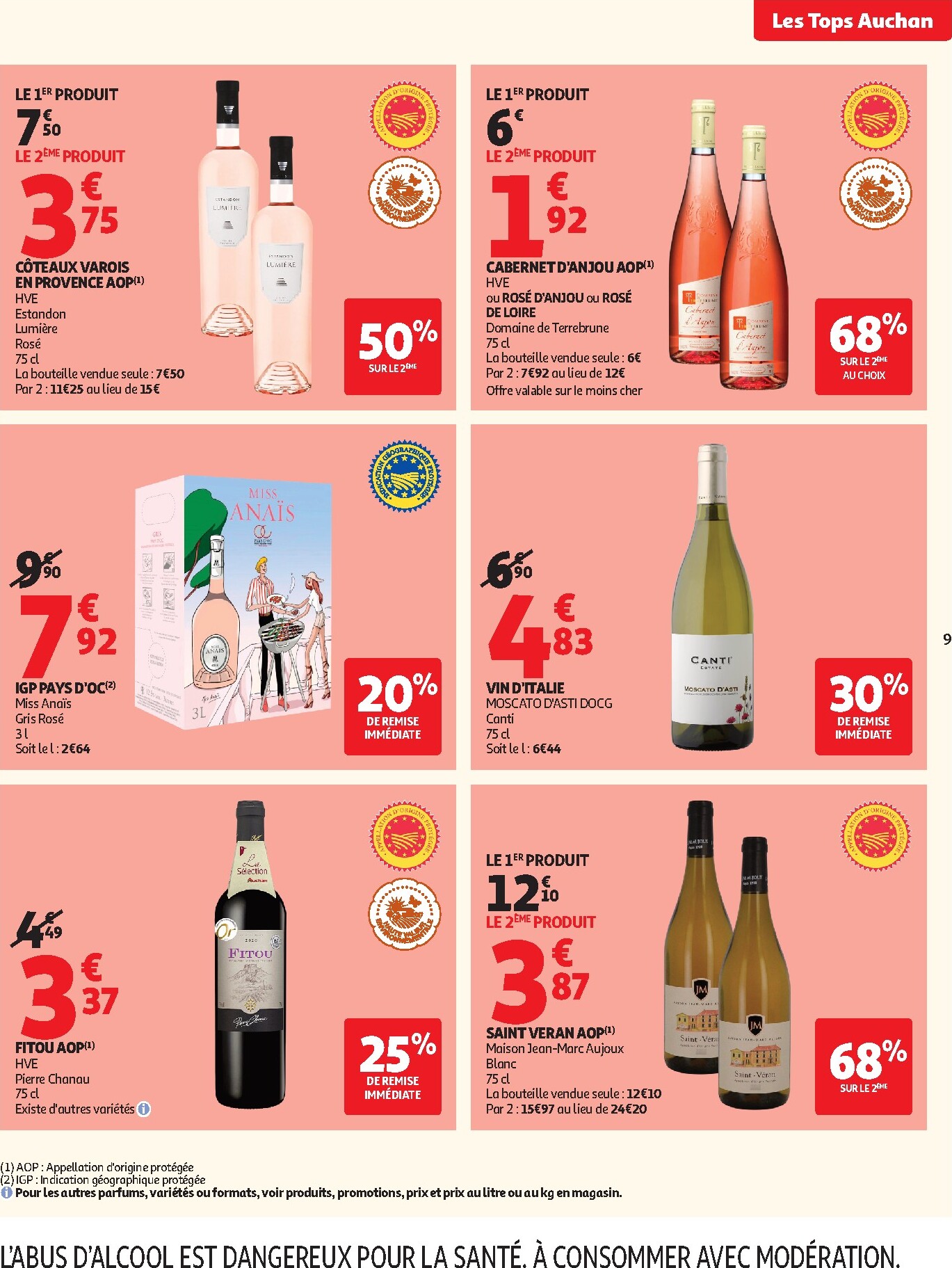 auchan - Auchan - Tops, Halles folder voor volgende week van dinsdag 07/07/2026 tot zondag 19/07/2026 - page: 9