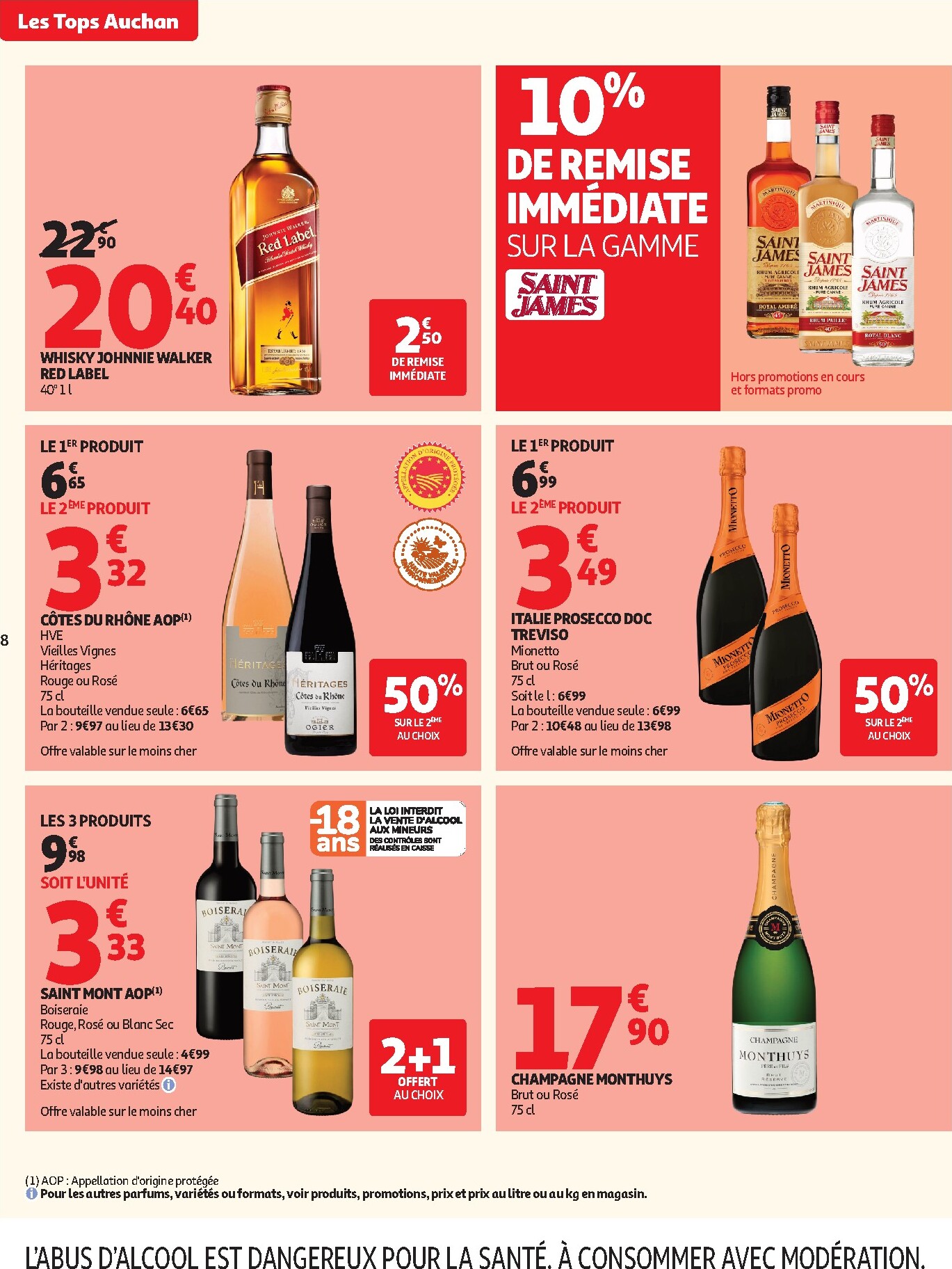 auchan - Auchan - Tops, Halles folder voor volgende week van dinsdag 07/07/2026 tot zondag 19/07/2026 - page: 8