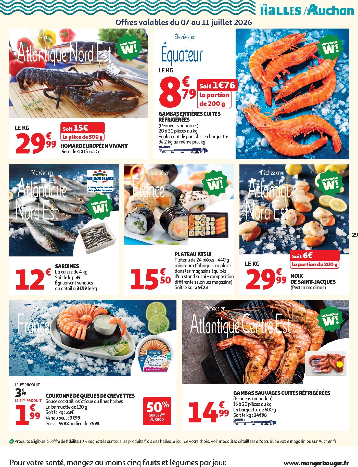 auchan - Auchan - Tops, Halles folder voor volgende week van dinsdag 07/07/2026 tot zondag 19/07/2026 - page: 29
