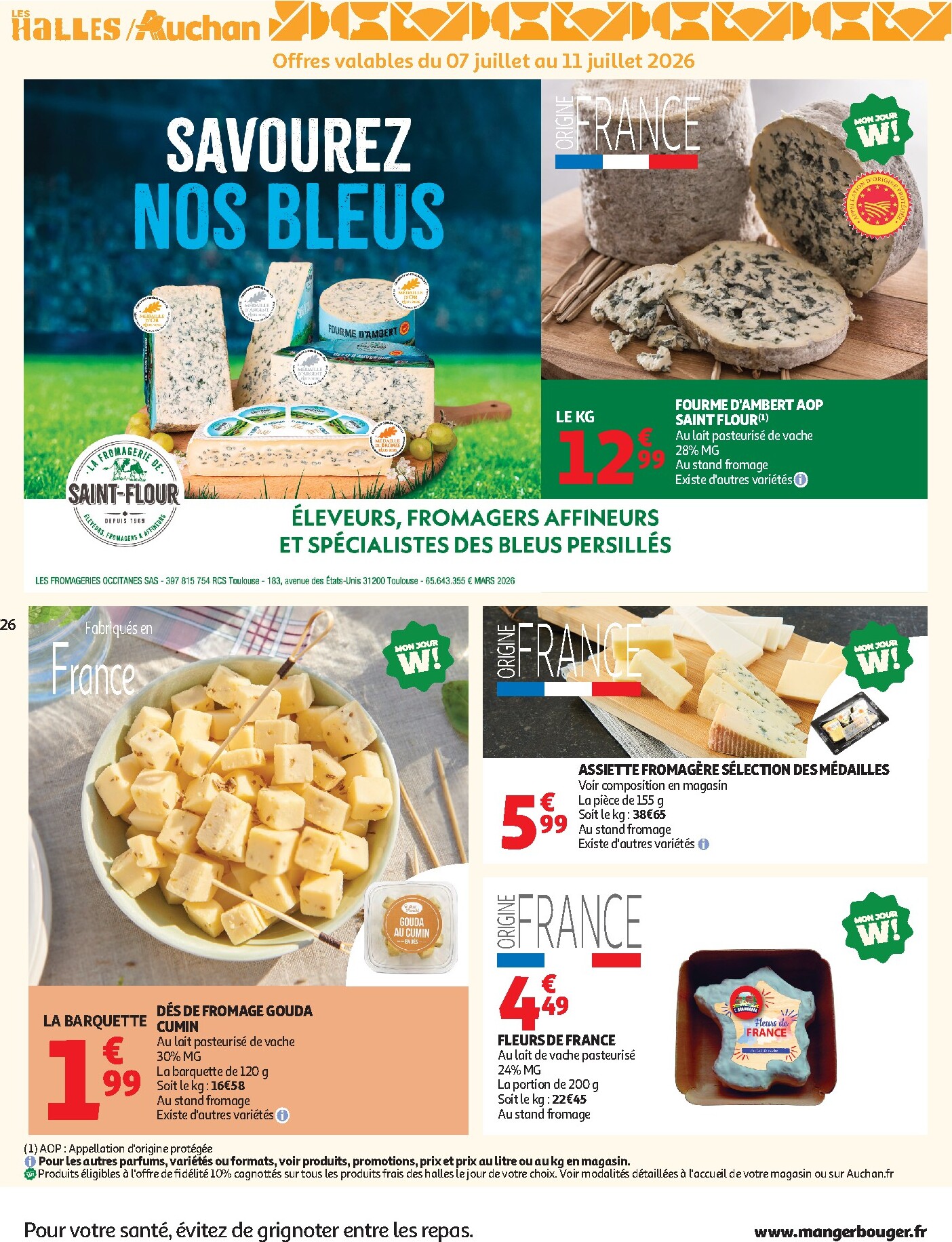 auchan - Auchan - Tops, Halles folder voor volgende week van dinsdag 07/07/2026 tot zondag 19/07/2026 - page: 26