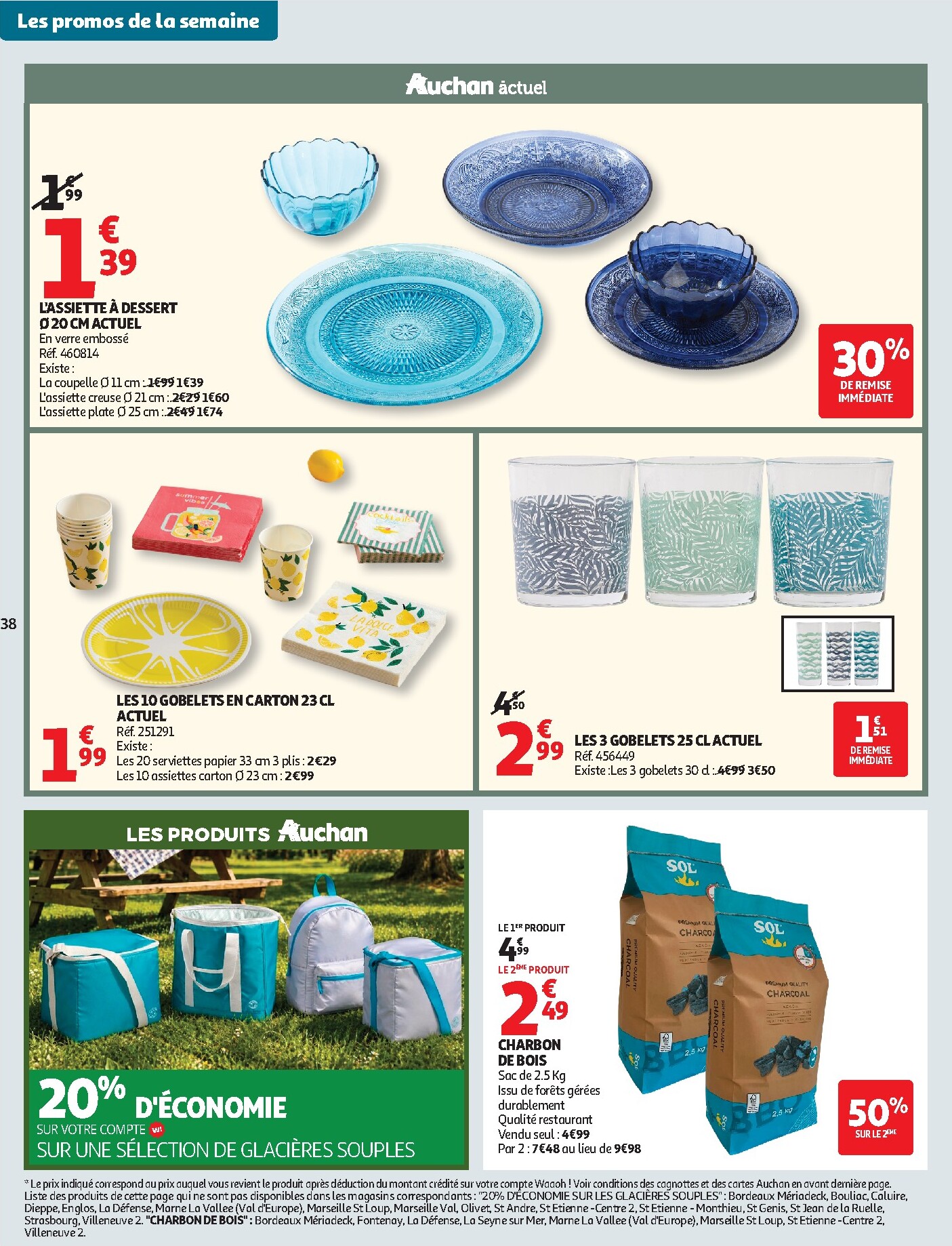 auchan - Auchan - Tops, Halles folder voor volgende week van dinsdag 07/07/2026 tot zondag 19/07/2026 - page: 38