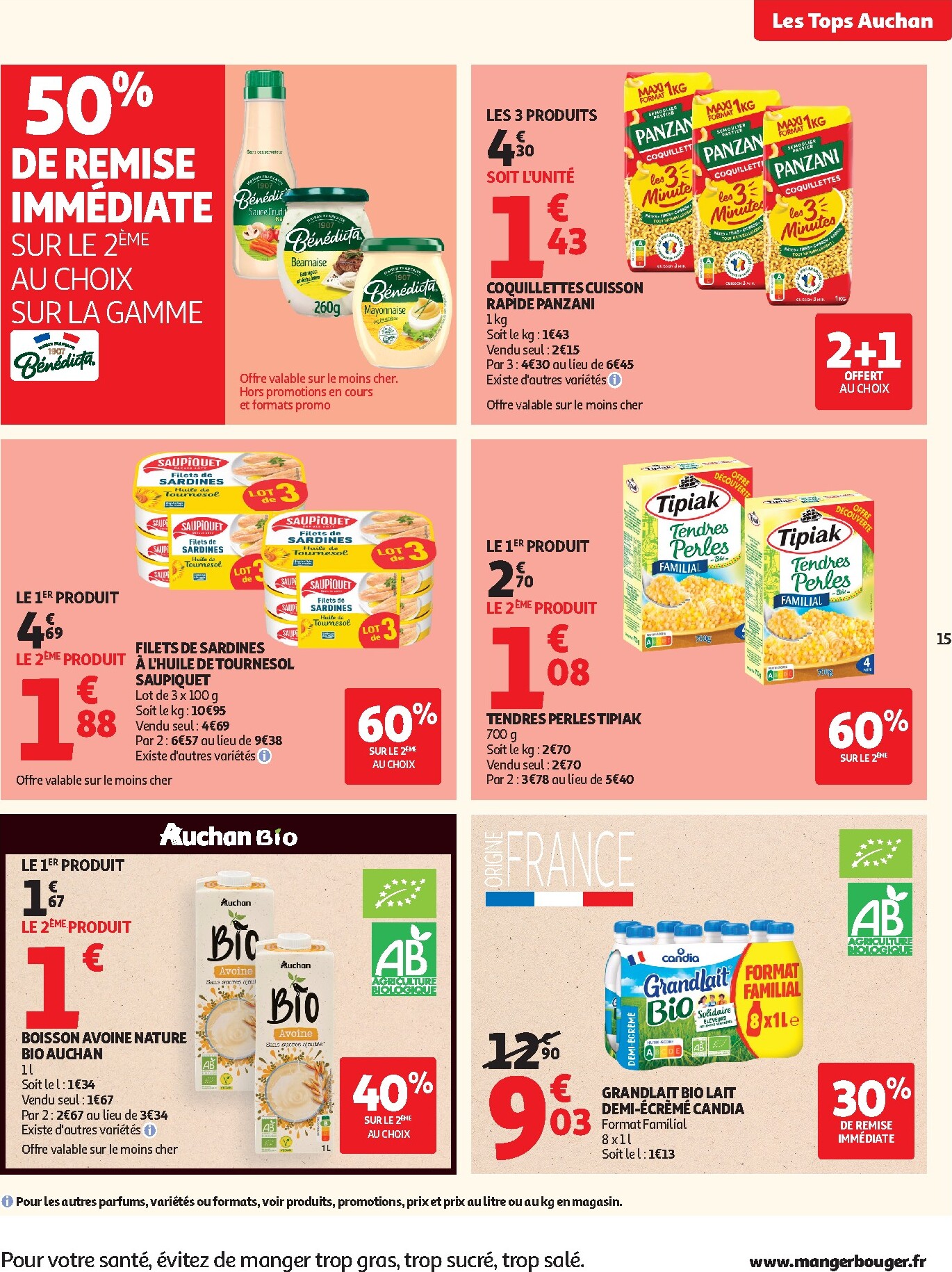 auchan - Auchan - Tops, Halles folder voor volgende week van dinsdag 07/07/2026 tot zondag 19/07/2026 - page: 15