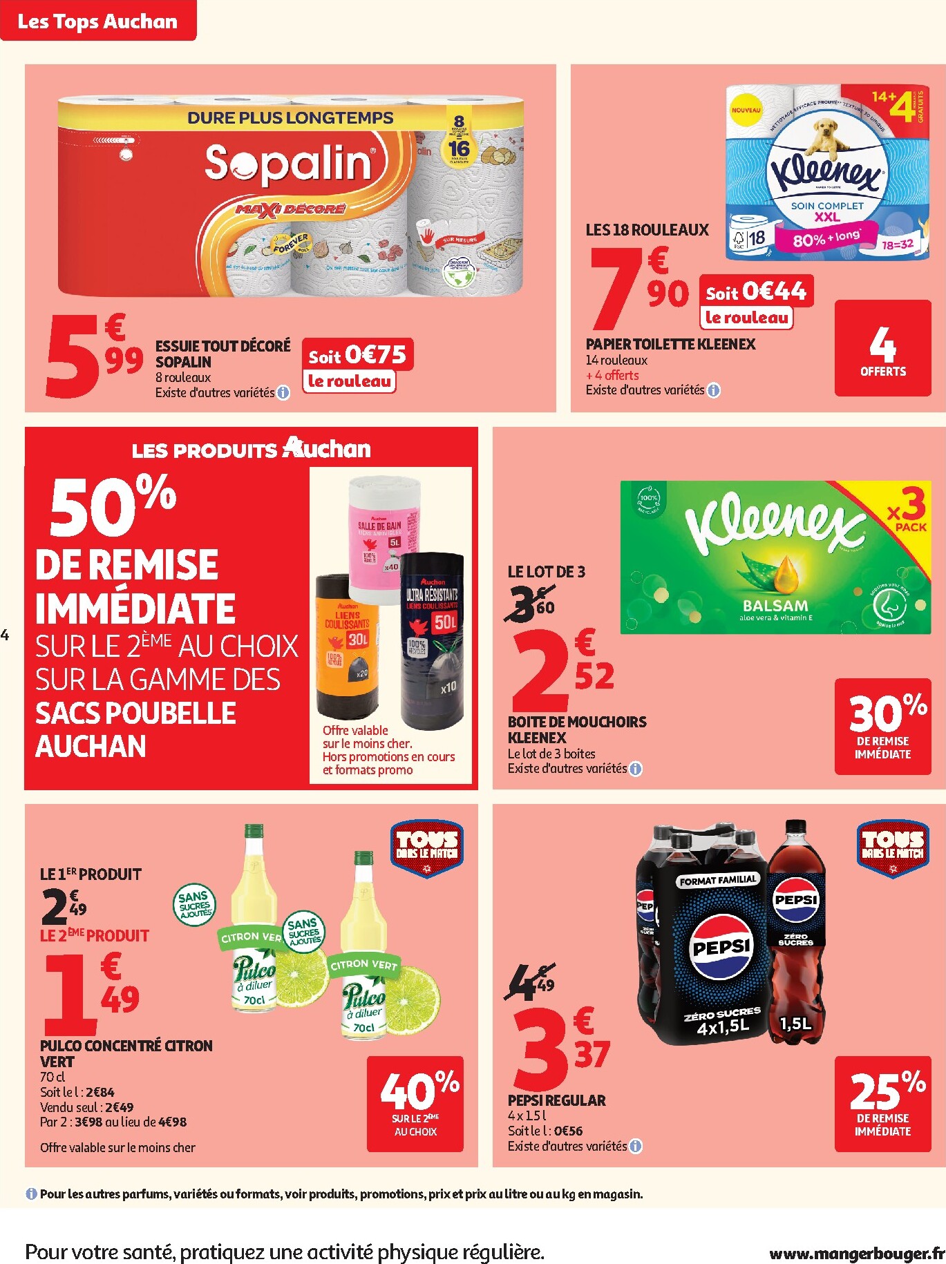auchan - Auchan - Tops, Halles folder voor volgende week van dinsdag 07/07/2026 tot zondag 19/07/2026 - page: 4