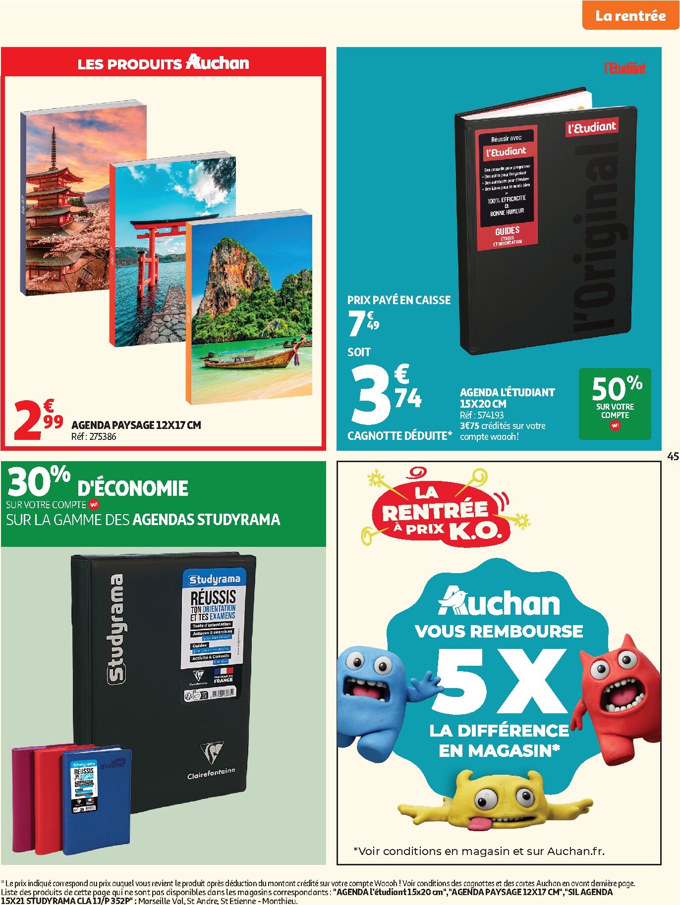 auchan - Auchan - Tops, Halles folder voor volgende week van dinsdag 07/07/2026 tot zondag 19/07/2026 - page: 45