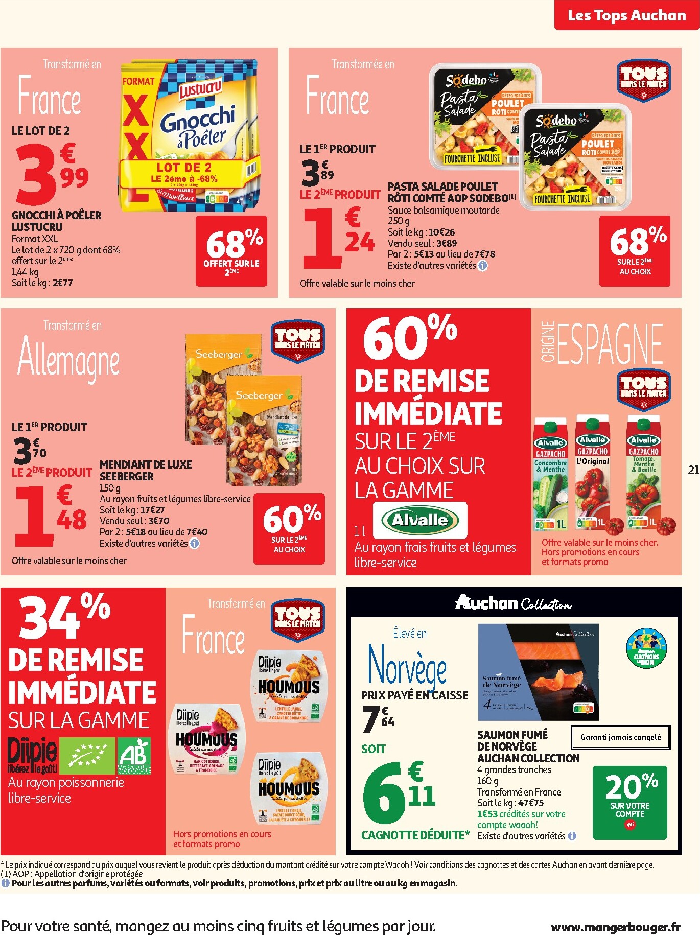 auchan - Auchan - Tops, Halles folder voor volgende week van dinsdag 07/07/2026 tot zondag 19/07/2026 - page: 21