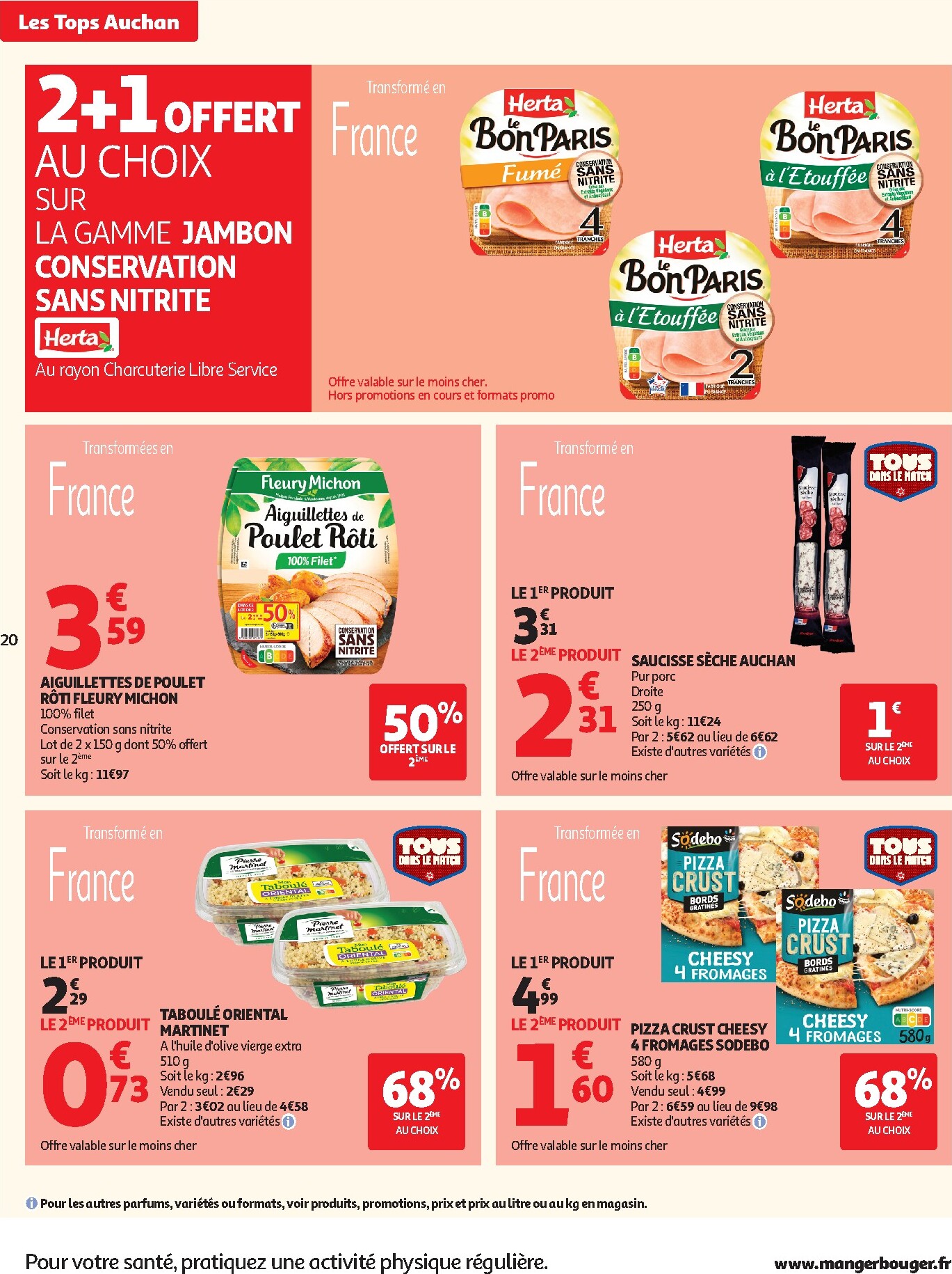 auchan - Auchan - Tops, Halles folder voor volgende week van dinsdag 07/07/2026 tot zondag 19/07/2026 - page: 20