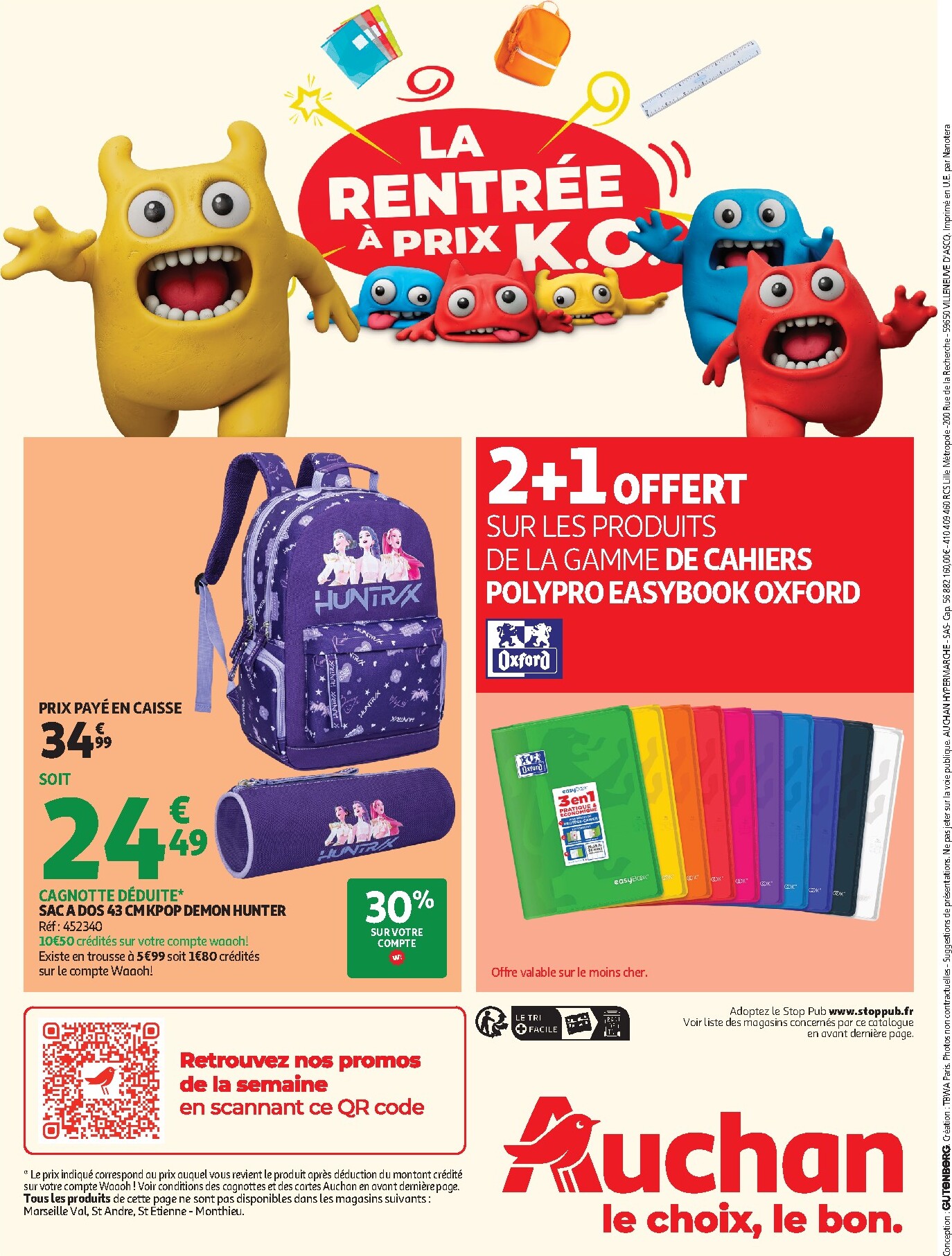auchan - Auchan - Tops, Halles folder voor volgende week van dinsdag 07/07/2026 tot zondag 19/07/2026 - page: 52
