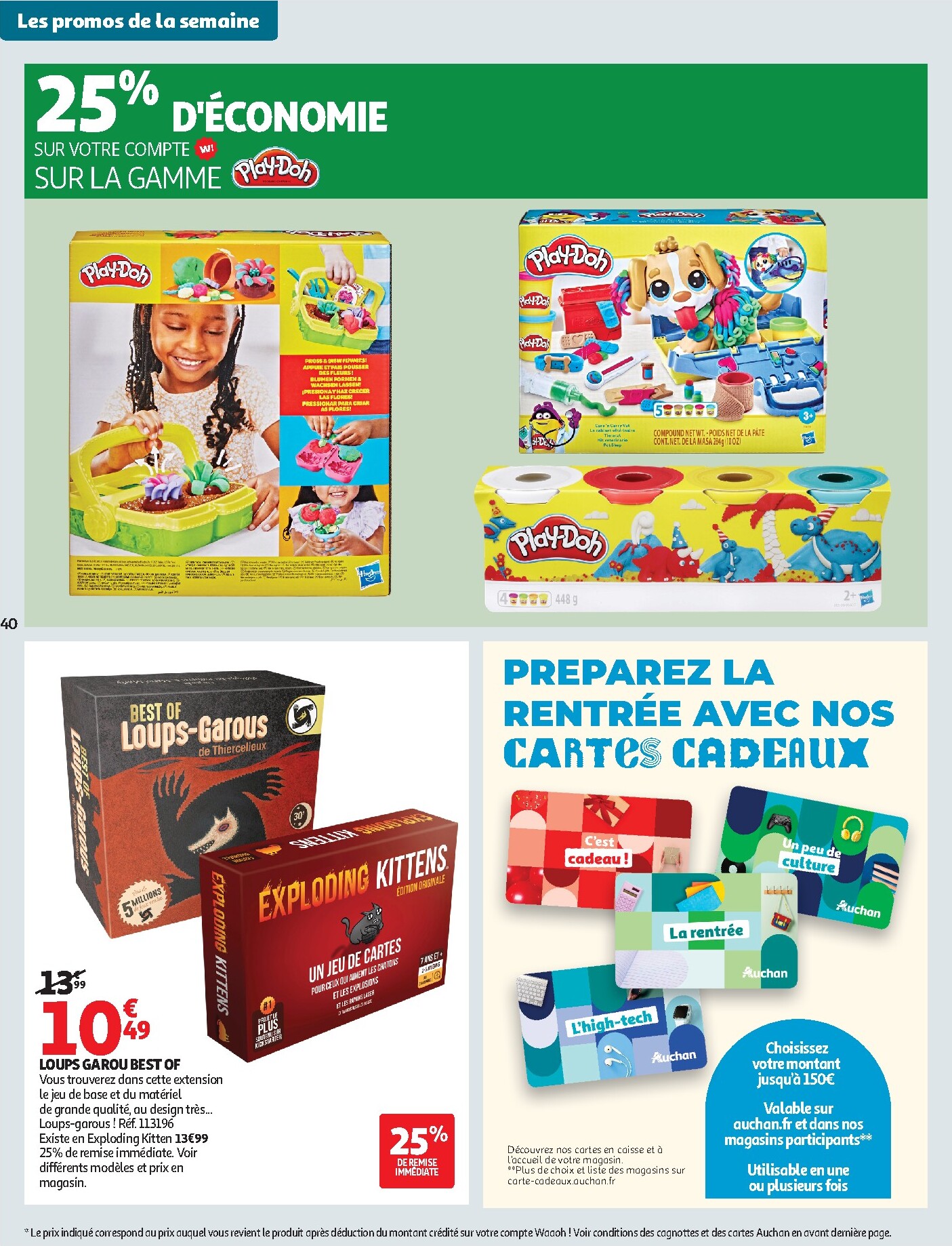 auchan - Auchan - Tops, Halles folder voor volgende week van dinsdag 07/07/2026 tot zondag 19/07/2026 - page: 40