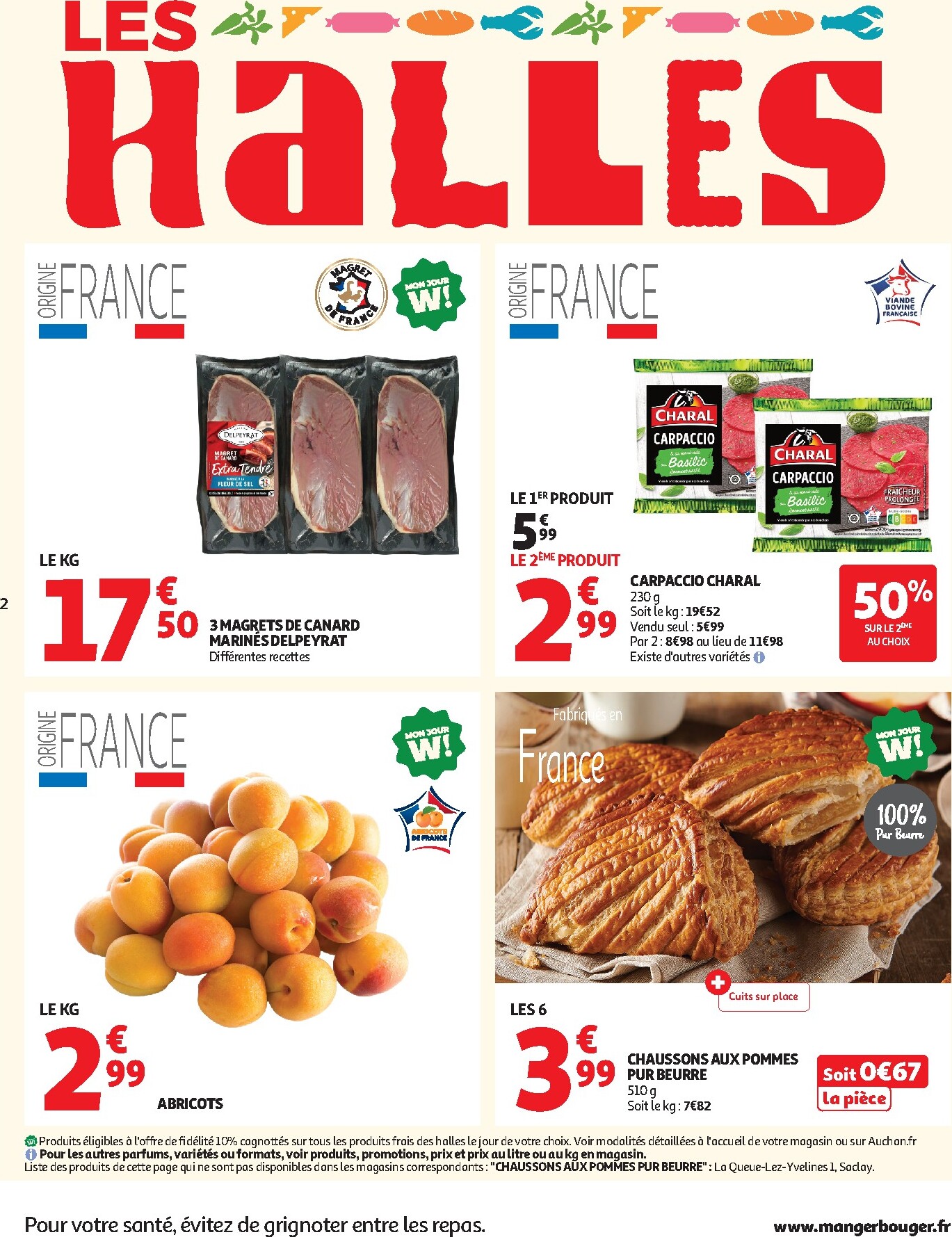 auchan - Auchan Supermarché - Tops, Halles folder voor volgende week van dinsdag 07/07/2026 tot zaterdag 11/07/2026 - page: 2