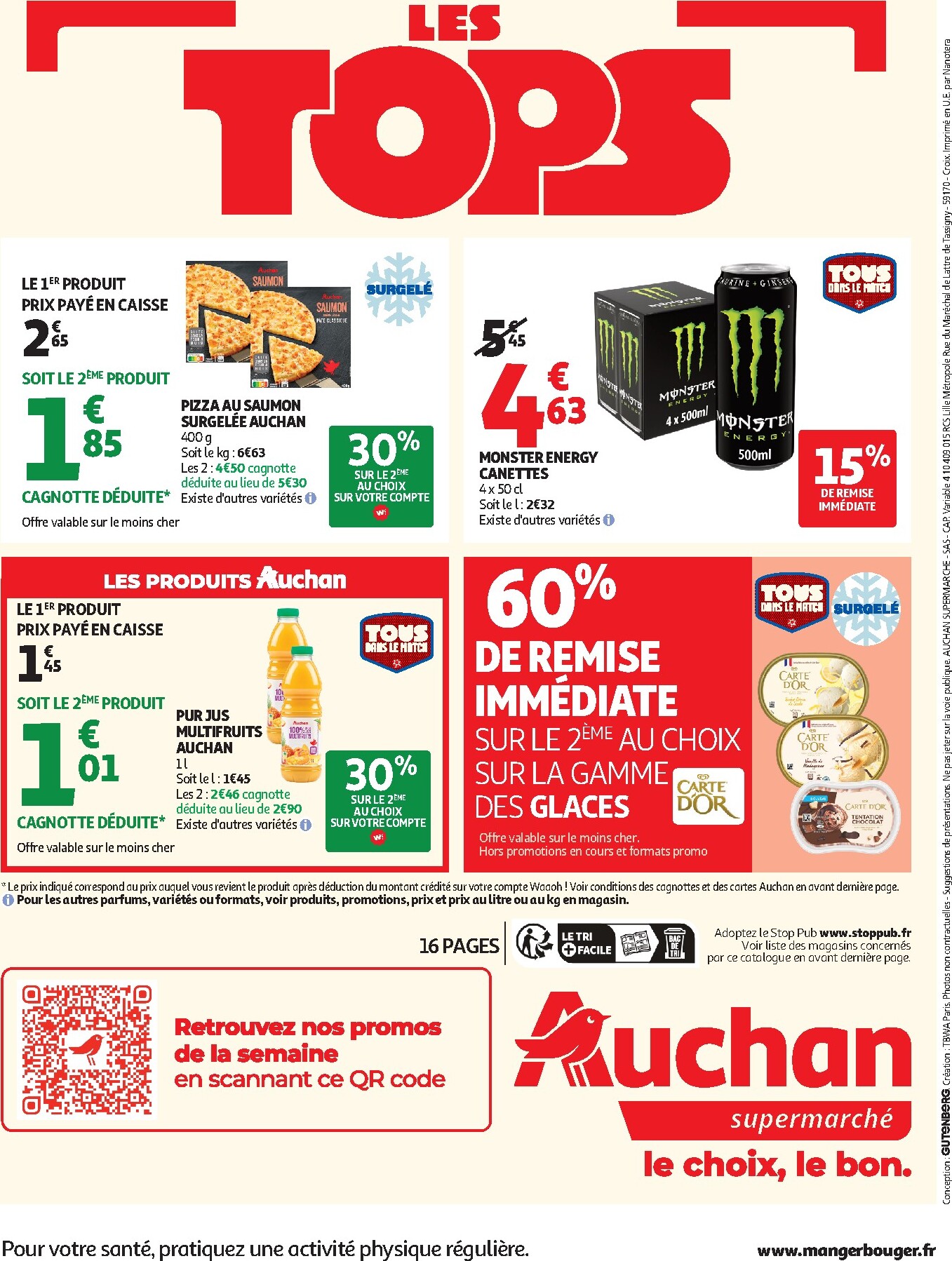 auchan - Auchan Supermarché - Tops, Halles folder voor volgende week van dinsdag 07/07/2026 tot zaterdag 11/07/2026 - page: 16