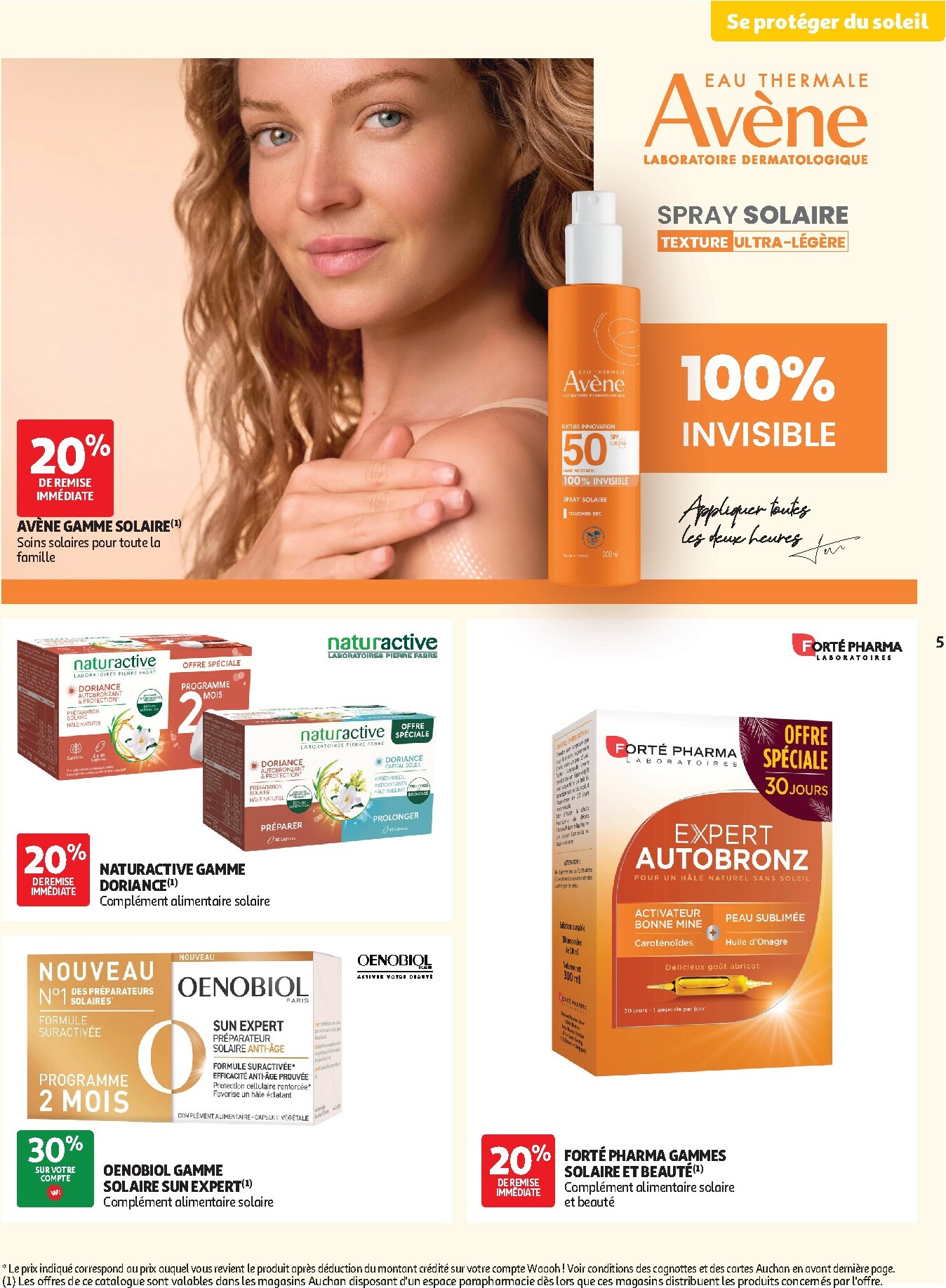auchan - Huidige Auchan - Parapharmacie, beauté folder geldig van zaterdag 27/06/2026 tot zondag 26/07/2026 - page: 5