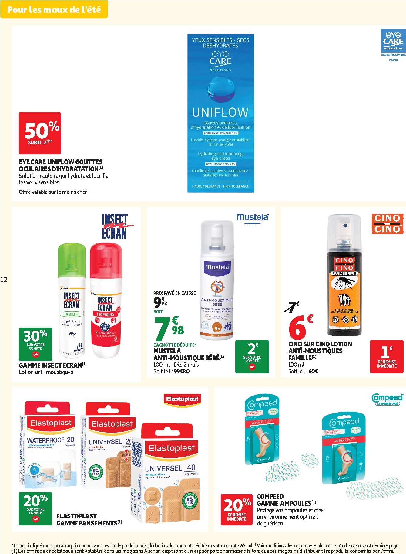 auchan - Huidige Auchan - Parapharmacie, beauté folder geldig van zaterdag 27/06/2026 tot zondag 26/07/2026 - page: 14