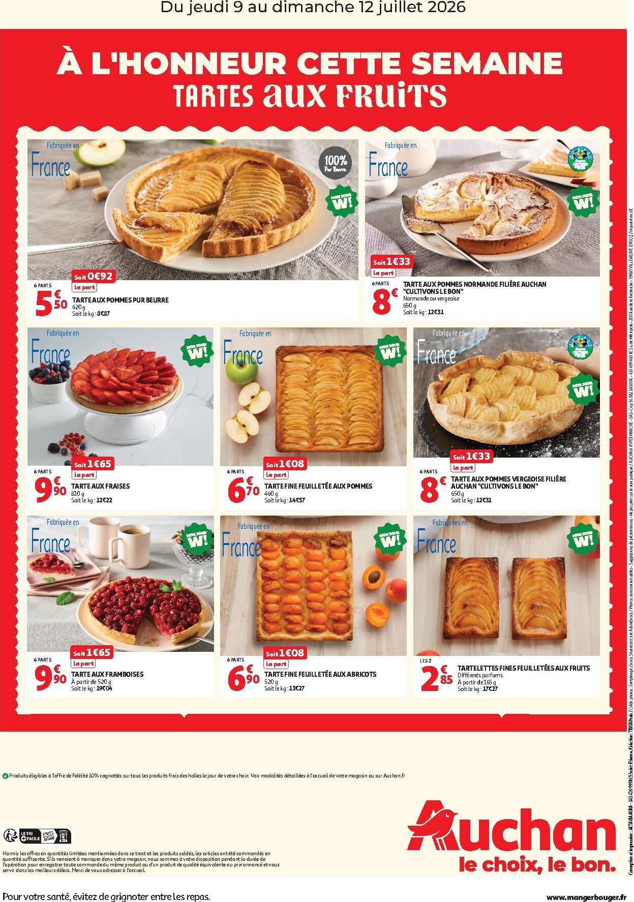 auchan - Huidige Auchan - À l'honneur cette semaine ! - Hypermarché folder geldig van donderdag 09/07/2026 tot zondag 12/07/2026 - page: 2