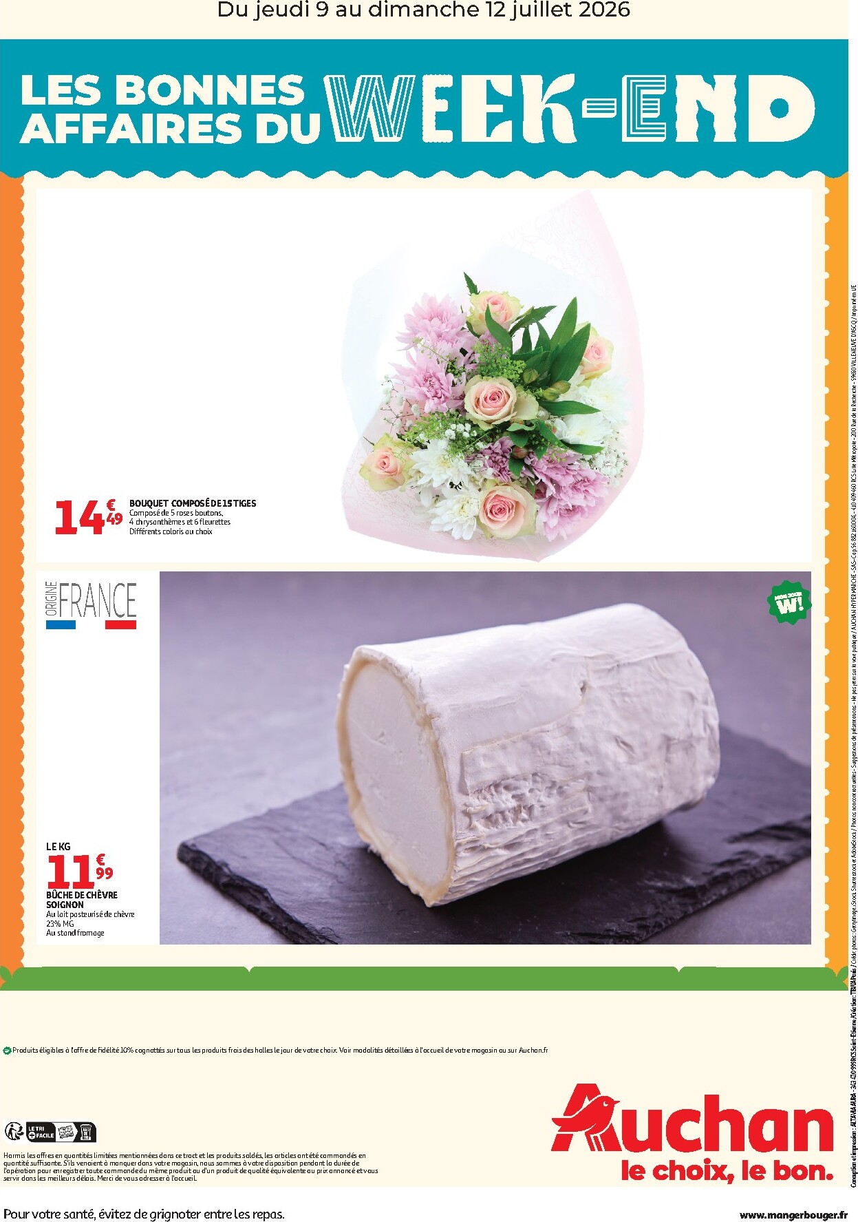auchan - Huidige Auchan - Les bons plans du week-end dans votre hyper ! - Hypermarché folder geldig van donderdag 09/07/2026 tot zondag 12/07/2026 - page: 2