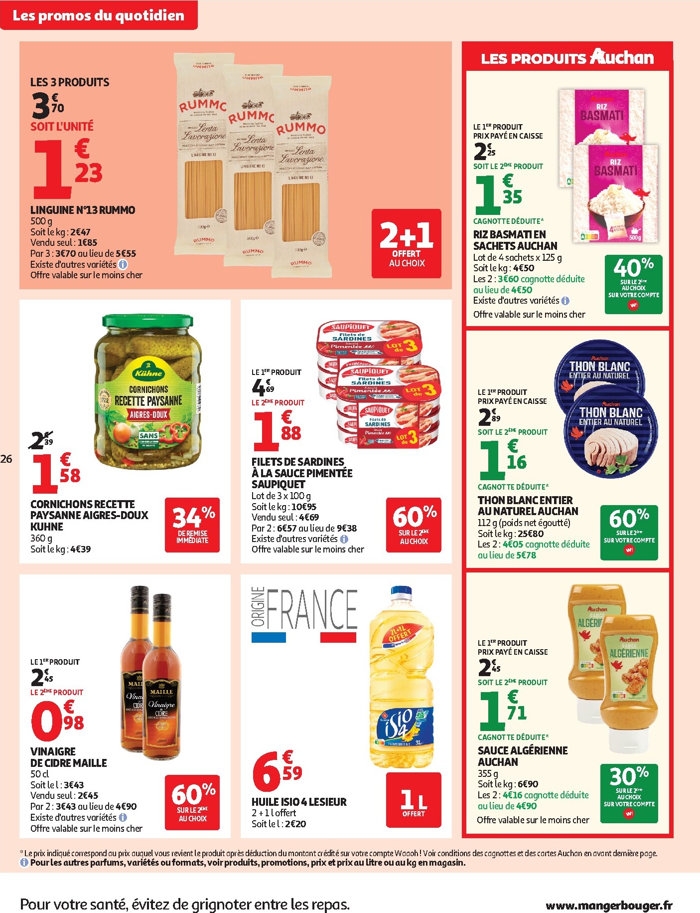 auchan - Toekomstige Auchan - Petit dej & goûter folder geldig van woensdag 15/07/2026 tot zaterdag 25/07/2026 - page: 26
