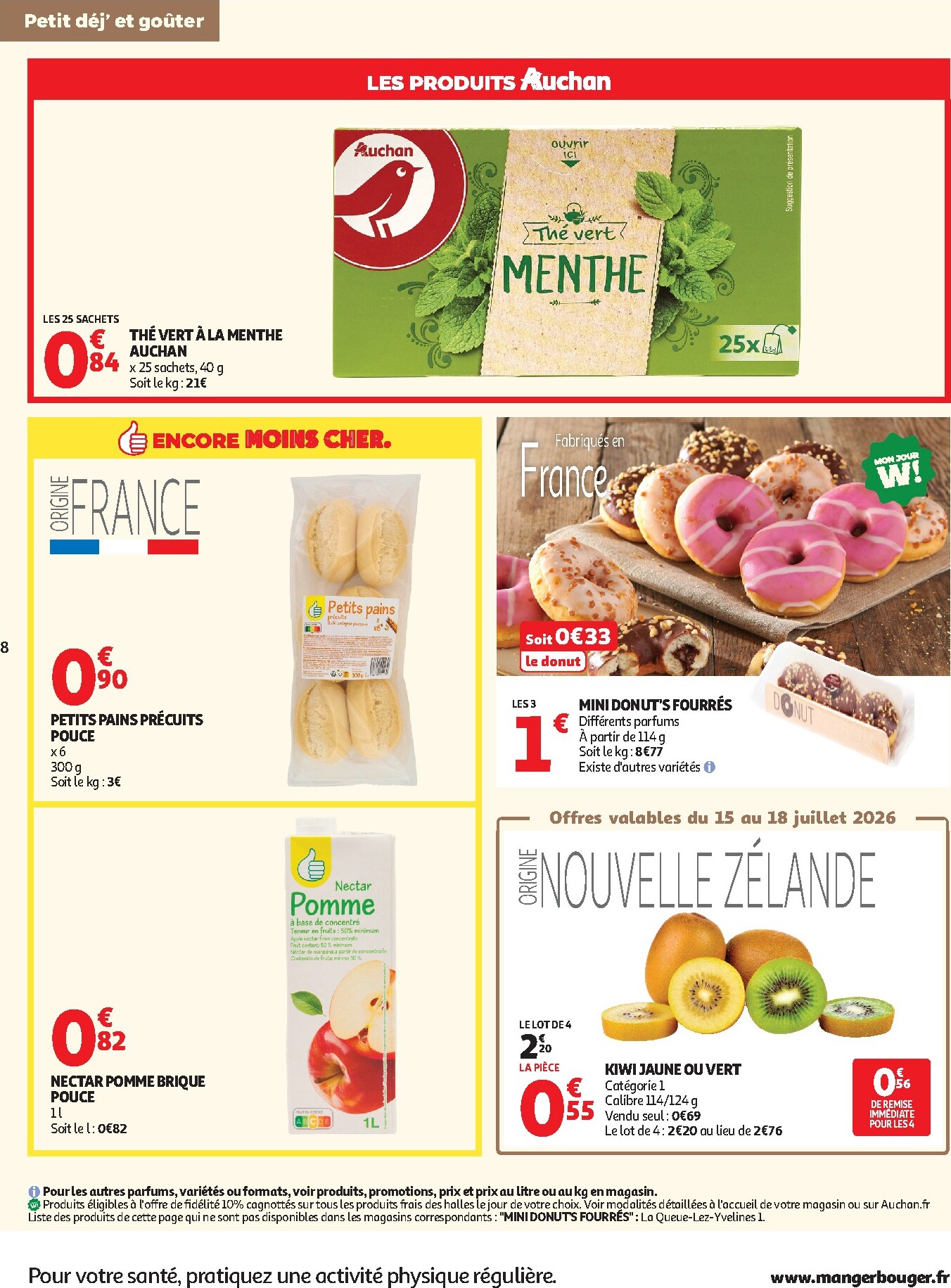 auchan - Toekomstige Auchan - Petit dej & goûter folder geldig van woensdag 15/07/2026 tot zaterdag 25/07/2026 - page: 8