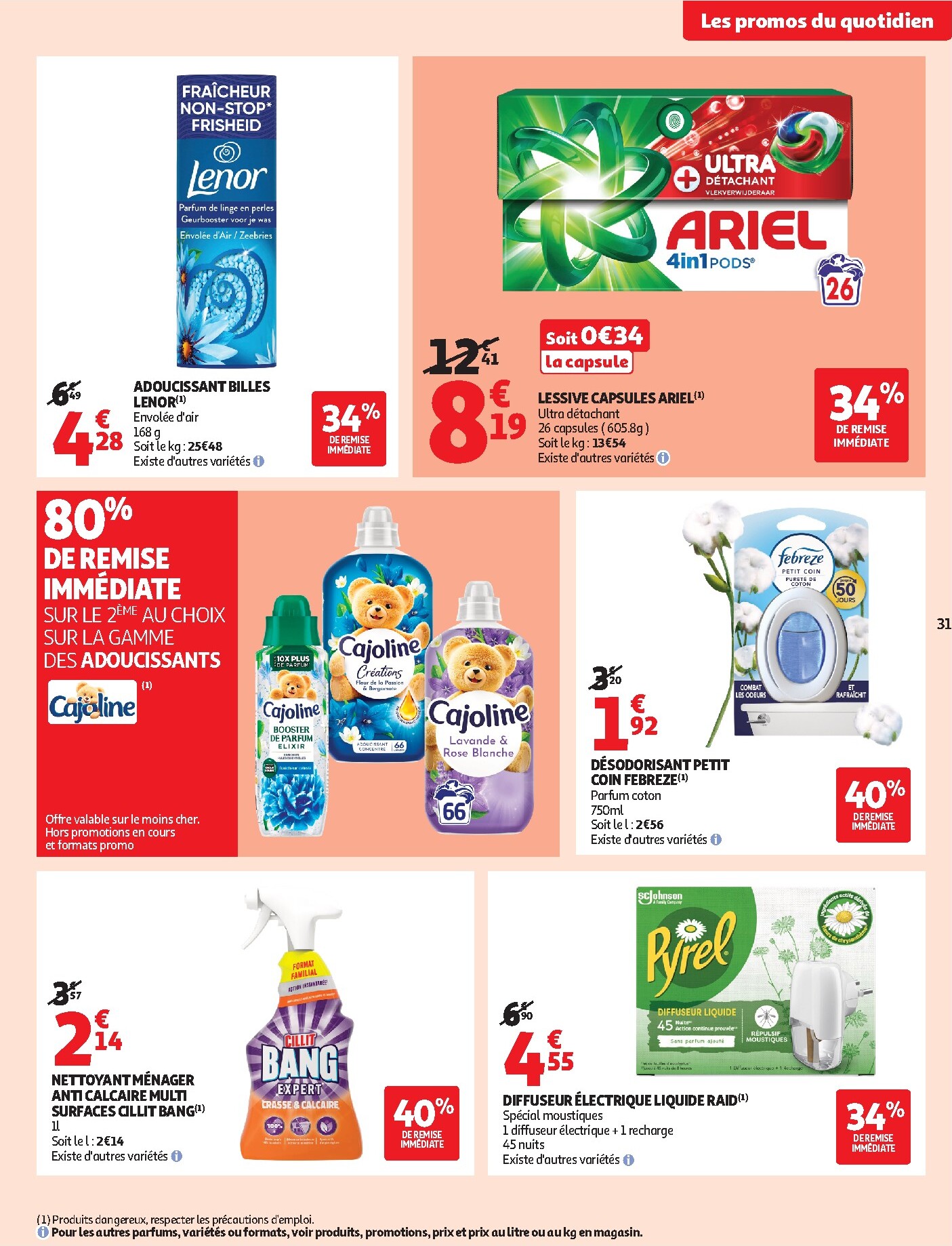 auchan - Toekomstige Auchan - Petit dej & goûter folder geldig van woensdag 15/07/2026 tot zaterdag 25/07/2026 - page: 31