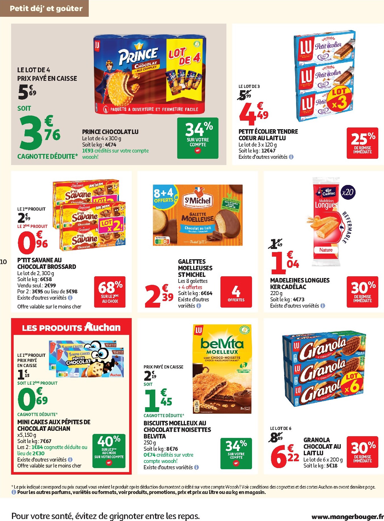 auchan - Toekomstige Auchan - Petit dej & goûter folder geldig van woensdag 15/07/2026 tot zaterdag 25/07/2026 - page: 10