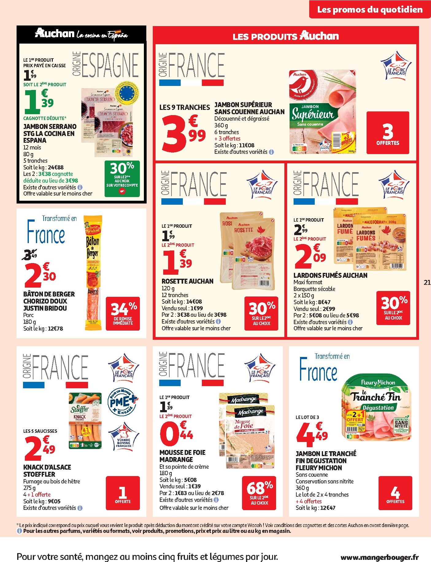 auchan - Toekomstige Auchan - Petit dej & goûter folder geldig van woensdag 15/07/2026 tot zaterdag 25/07/2026 - page: 21