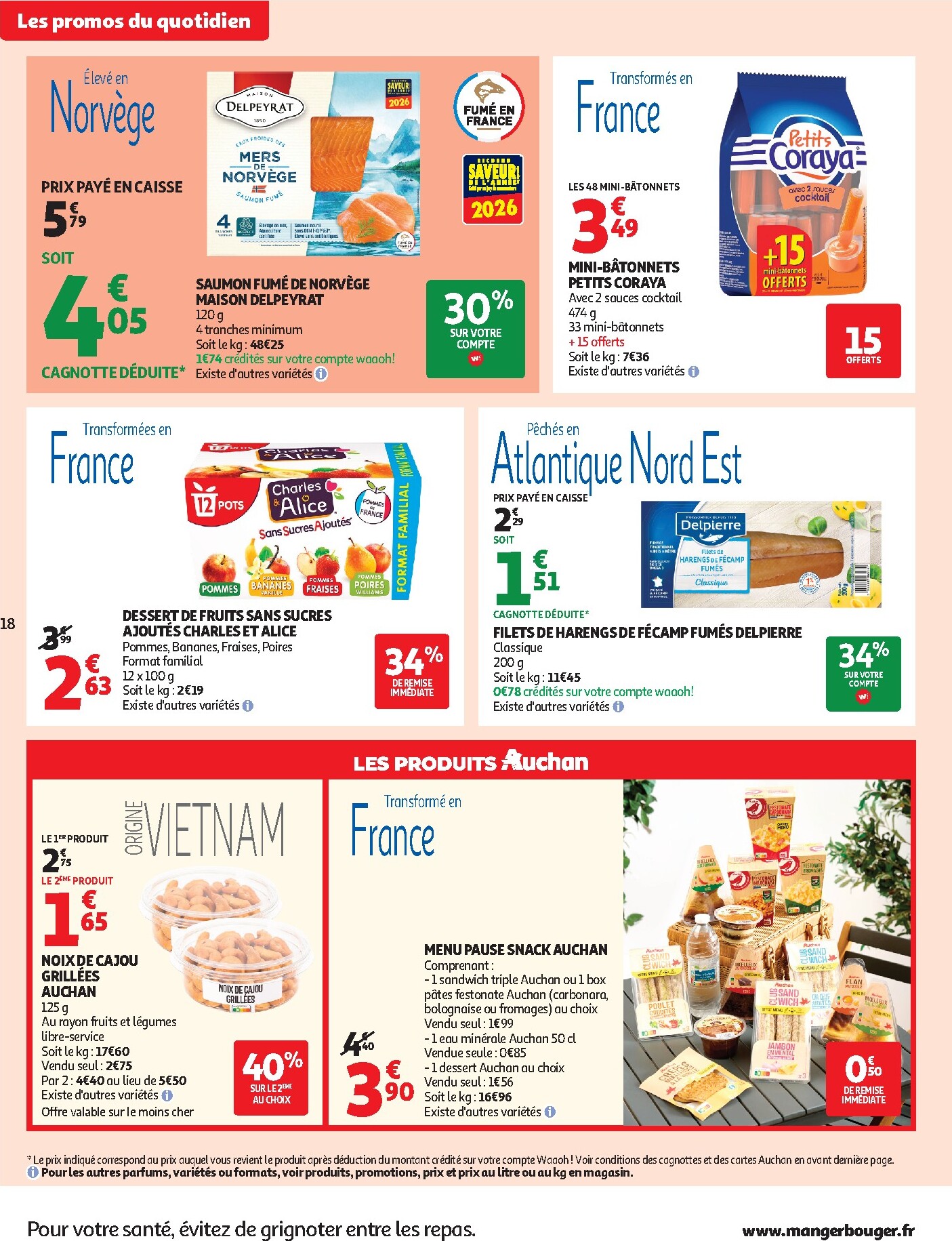 auchan - Toekomstige Auchan - Petit dej & goûter folder geldig van woensdag 15/07/2026 tot zaterdag 25/07/2026 - page: 18