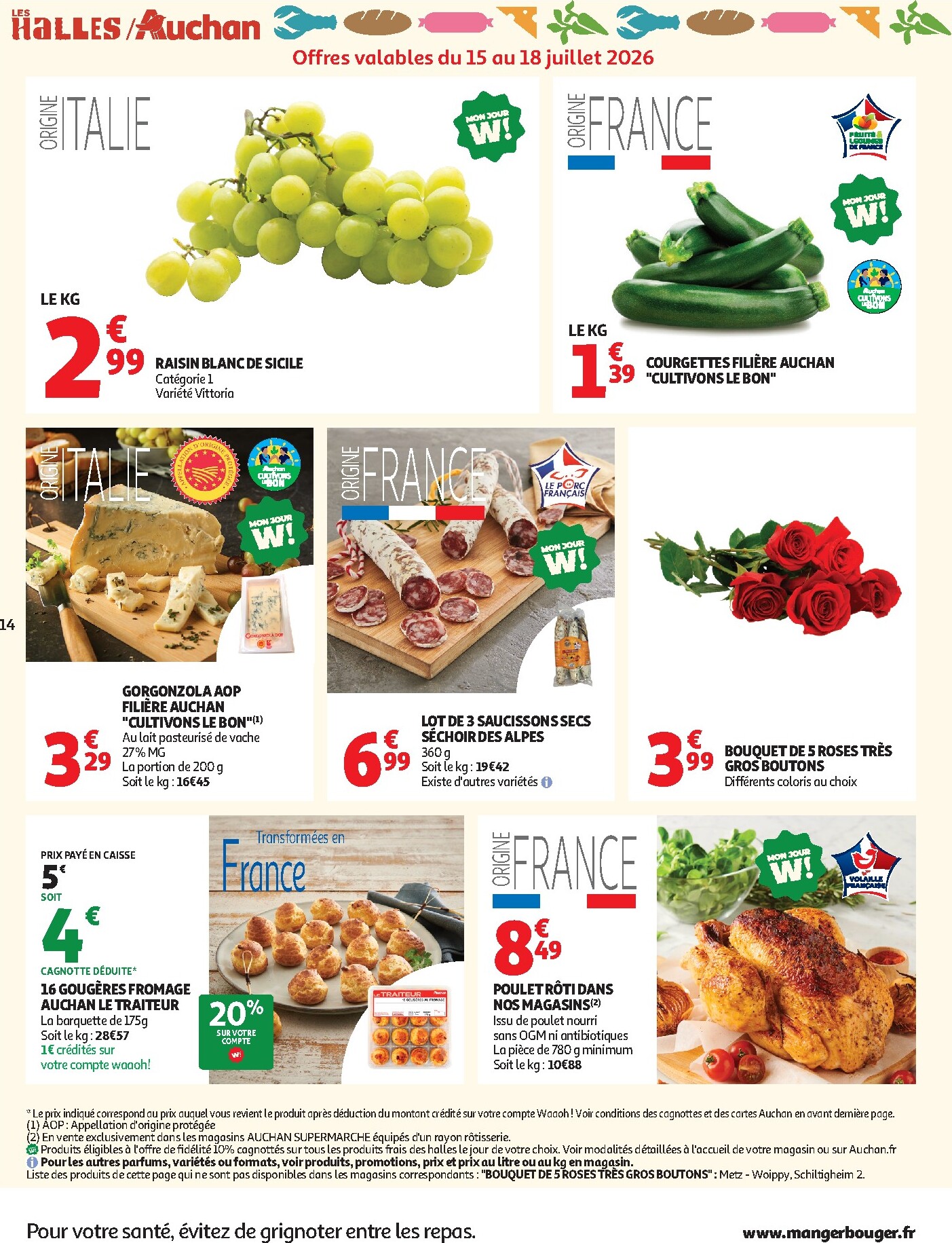 auchan - Toekomstige Auchan - Petit dej & goûter folder geldig van woensdag 15/07/2026 tot zaterdag 25/07/2026 - page: 14
