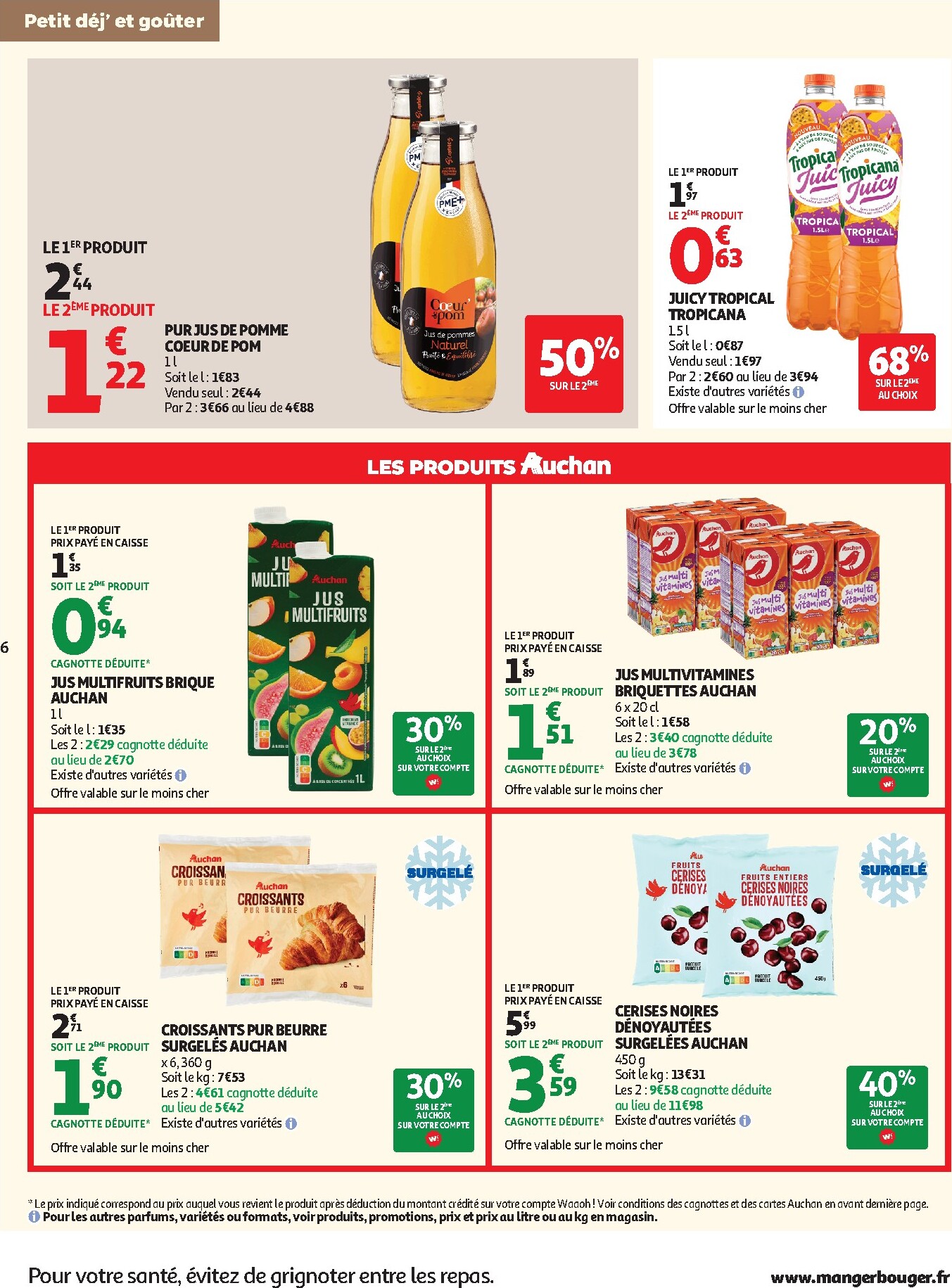 auchan - Toekomstige Auchan - Petit dej & goûter folder geldig van woensdag 15/07/2026 tot zaterdag 25/07/2026 - page: 6