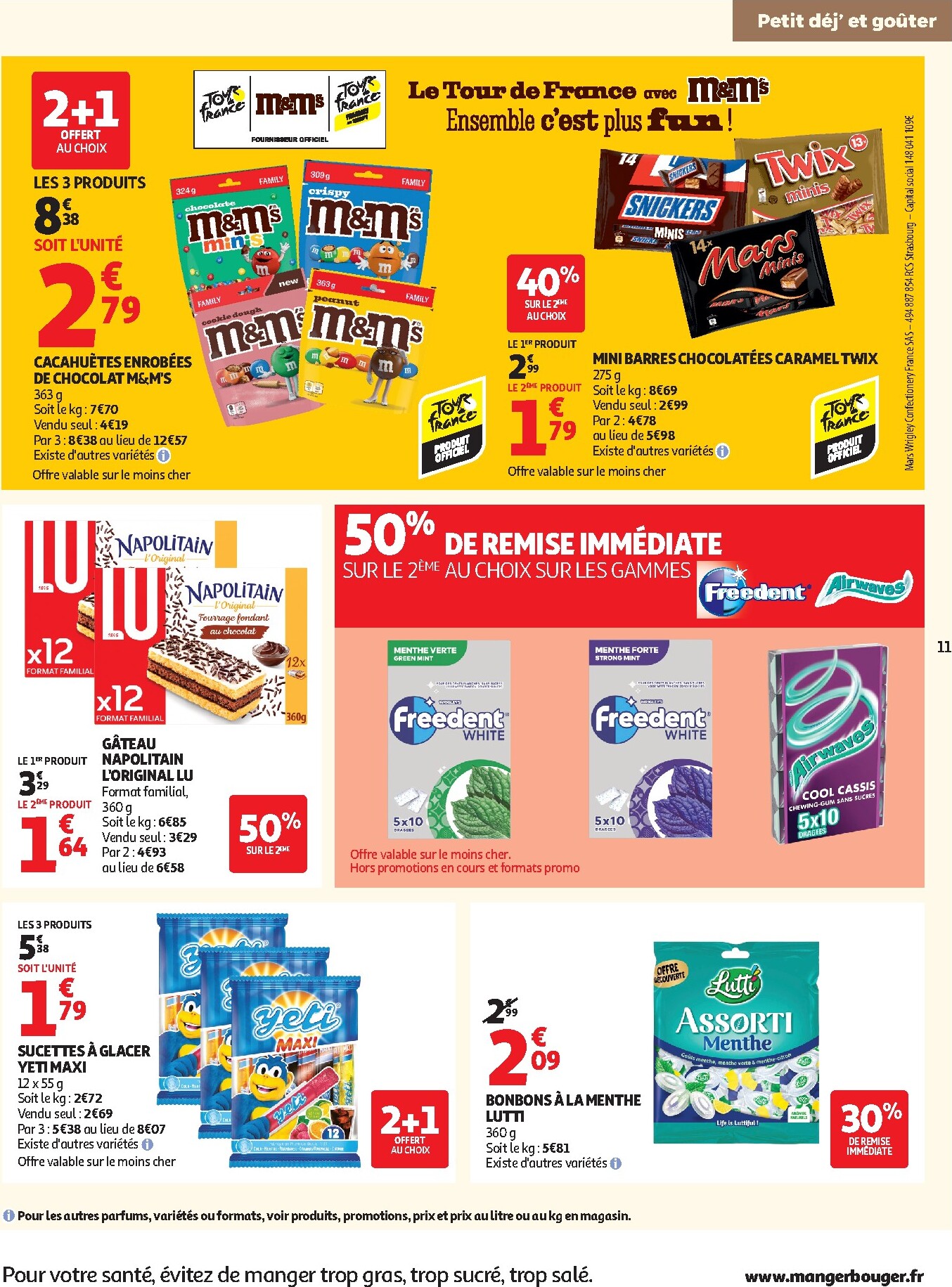 auchan - Toekomstige Auchan - Petit dej & goûter folder geldig van woensdag 15/07/2026 tot zaterdag 25/07/2026 - page: 11