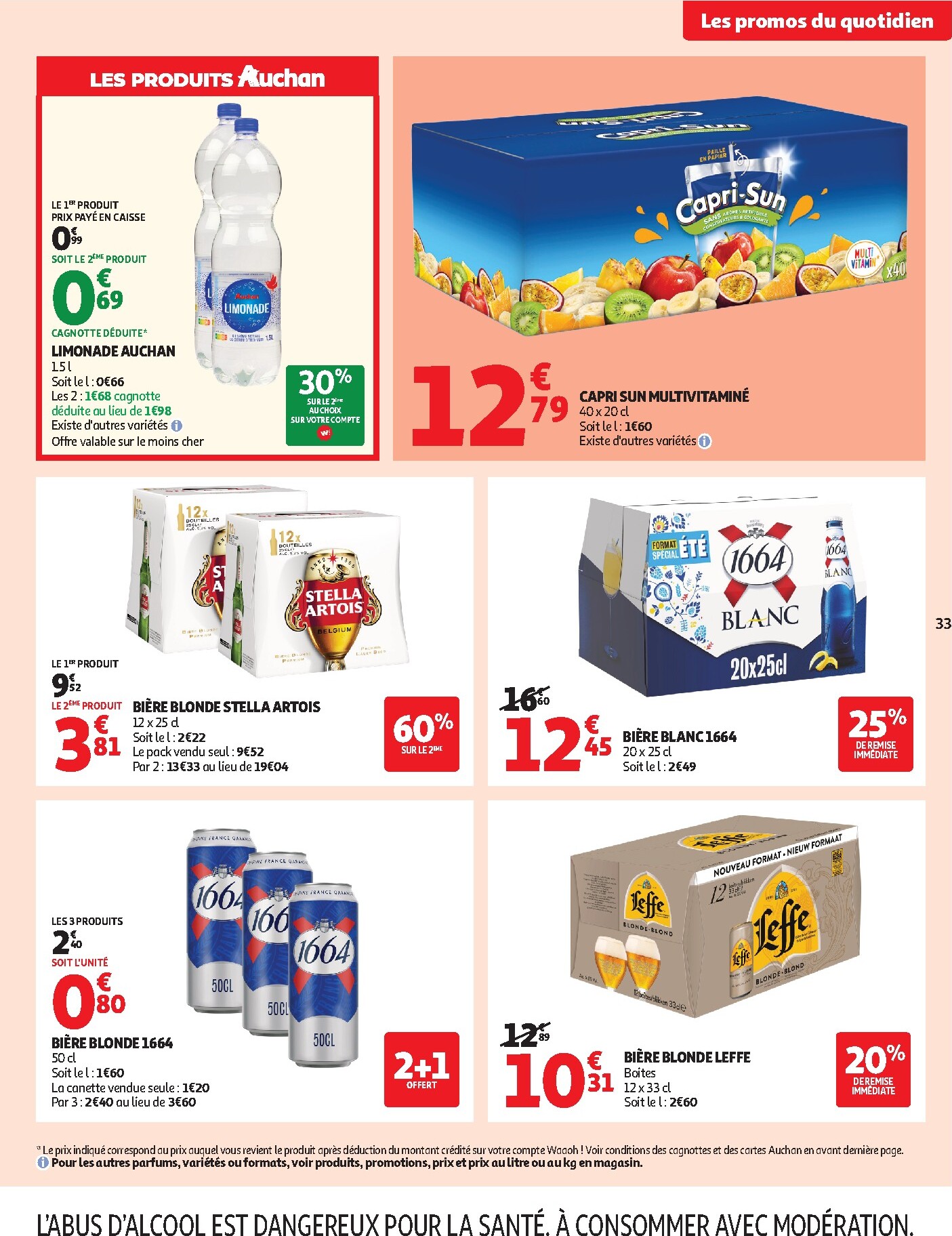 auchan - Toekomstige Auchan - Petit déj & goûter folder geldig van woensdag 15/07/2026 tot zondag 26/07/2026 - page: 33