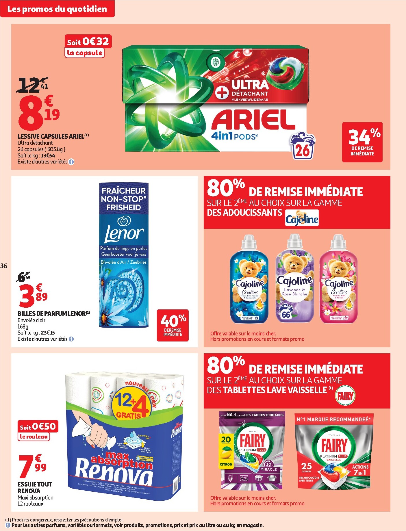 auchan - Toekomstige Auchan - Petit déj & goûter folder geldig van woensdag 15/07/2026 tot zondag 26/07/2026 - page: 36