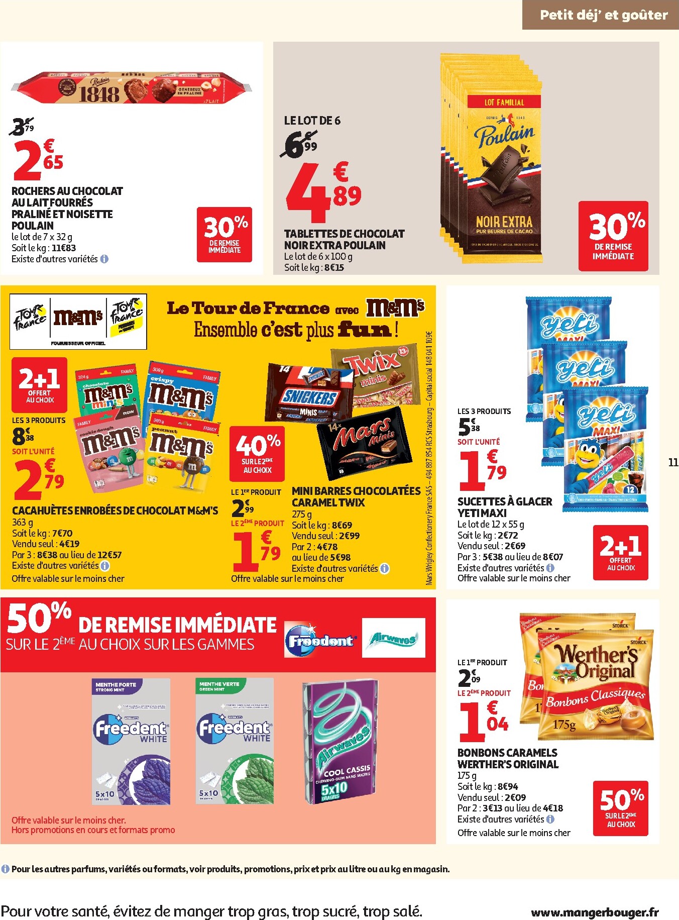 auchan - Toekomstige Auchan - Petit déj & goûter folder geldig van woensdag 15/07/2026 tot zondag 26/07/2026 - page: 11