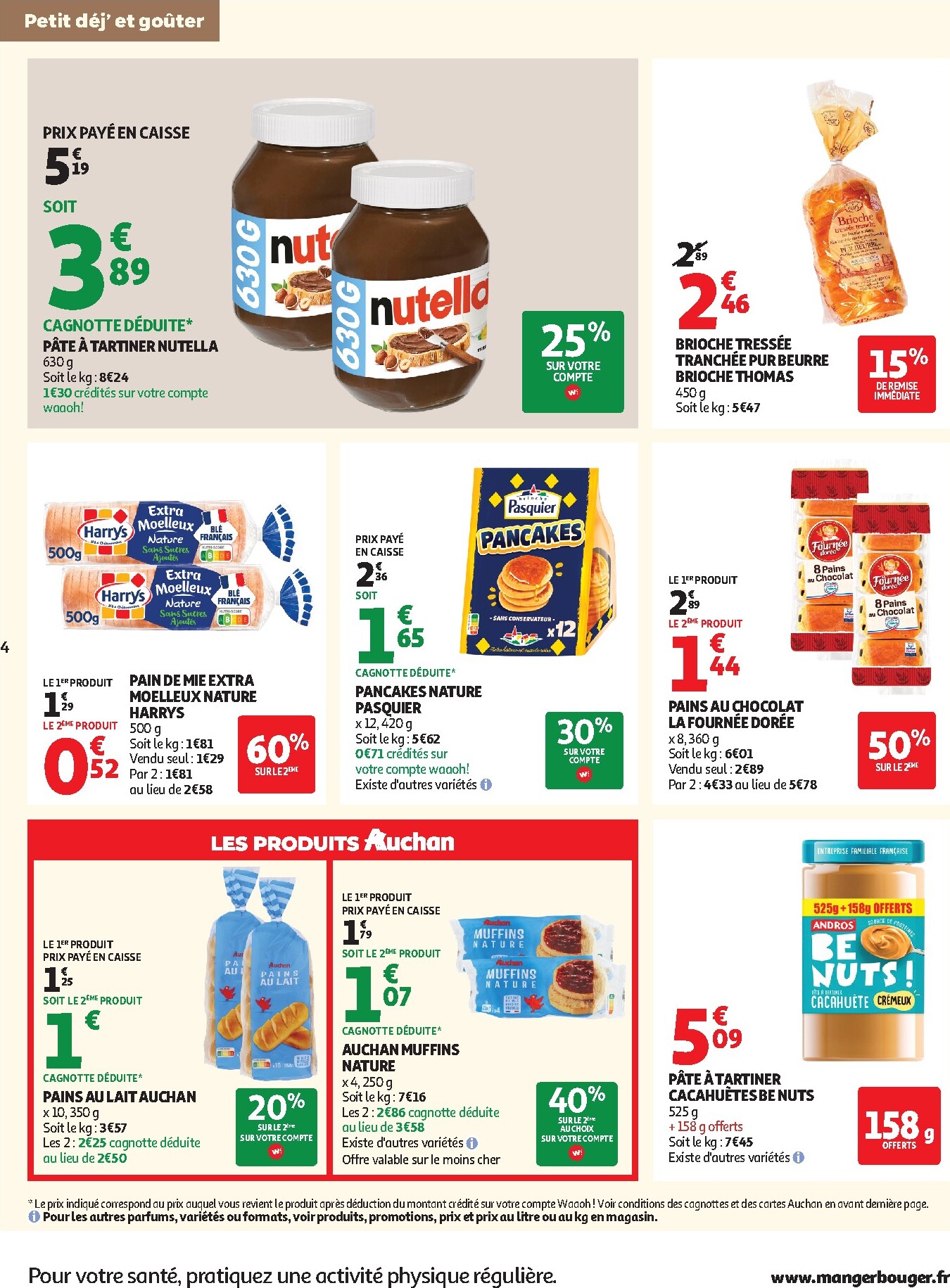 auchan - Toekomstige Auchan - Petit déj & goûter folder geldig van woensdag 15/07/2026 tot zondag 26/07/2026 - page: 4
