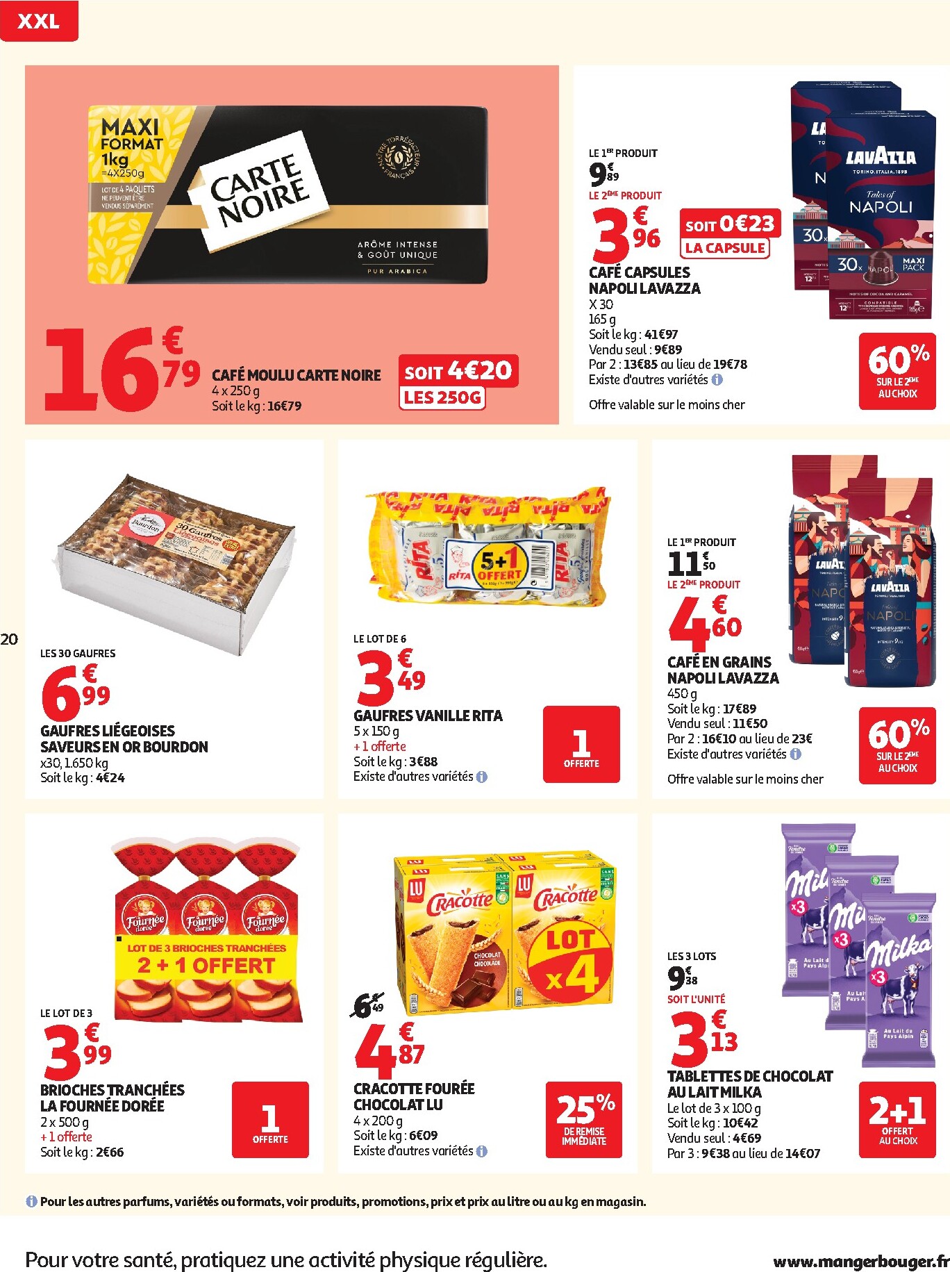 auchan - Auchan - Promos XXL, rentrée - Hypermarché folder voor volgende week van dinsdag 21/07/2026 tot zondag 02/08/2026 - page: 20