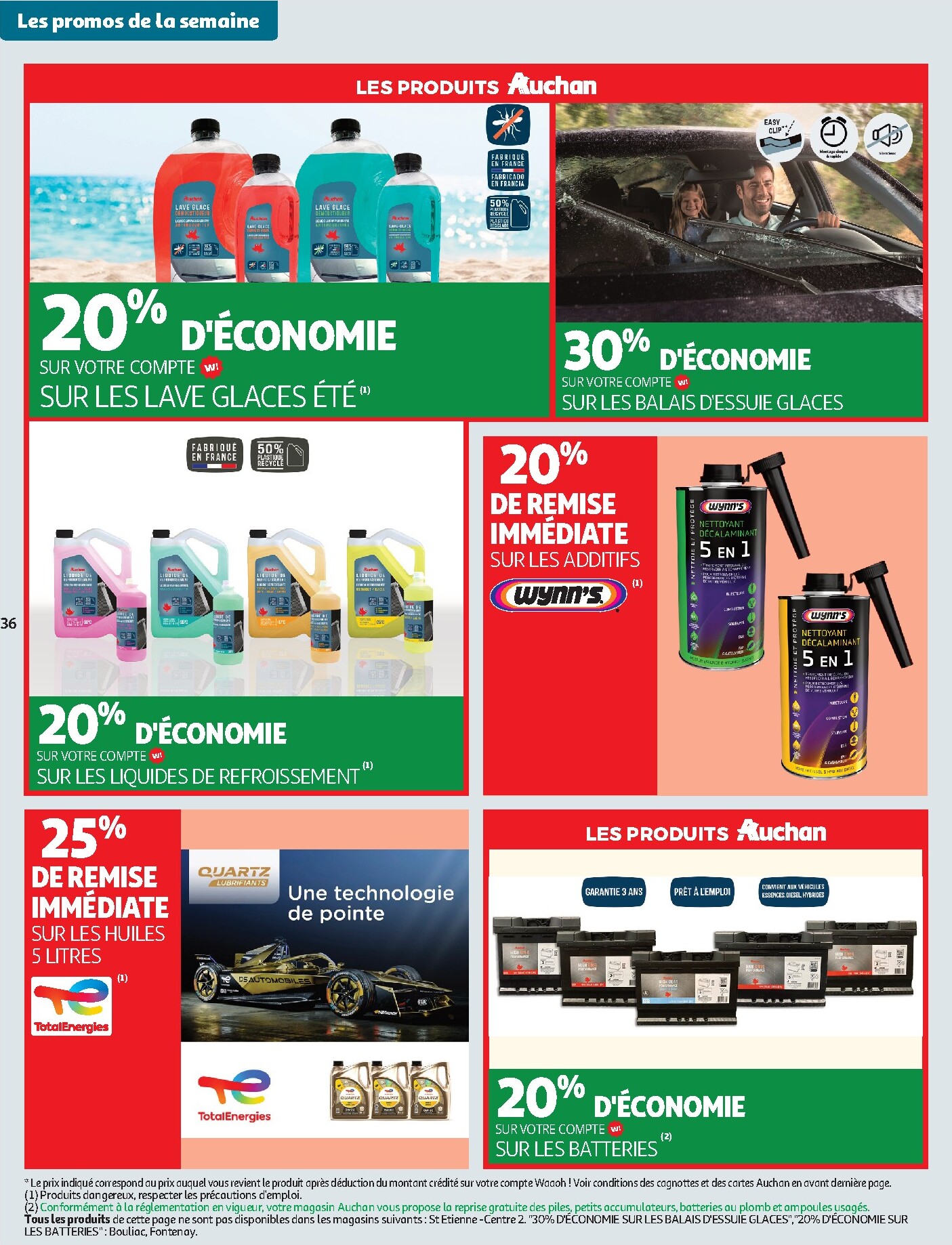 auchan - Auchan - Promos XXL, rentrée - Hypermarché folder voor volgende week van dinsdag 21/07/2026 tot zondag 02/08/2026 - page: 36