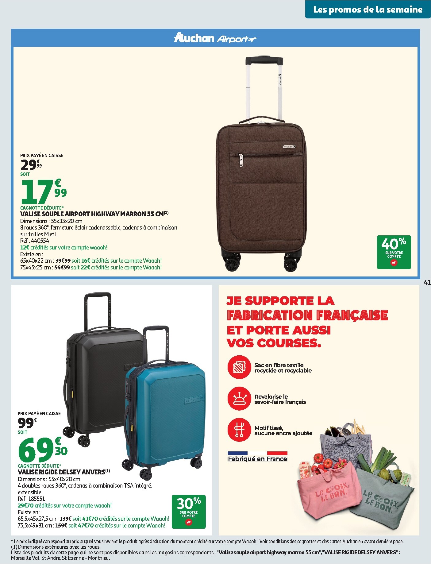 auchan - Auchan - Promos XXL, rentrée - Hypermarché folder voor volgende week van dinsdag 21/07/2026 tot zondag 02/08/2026 - page: 41