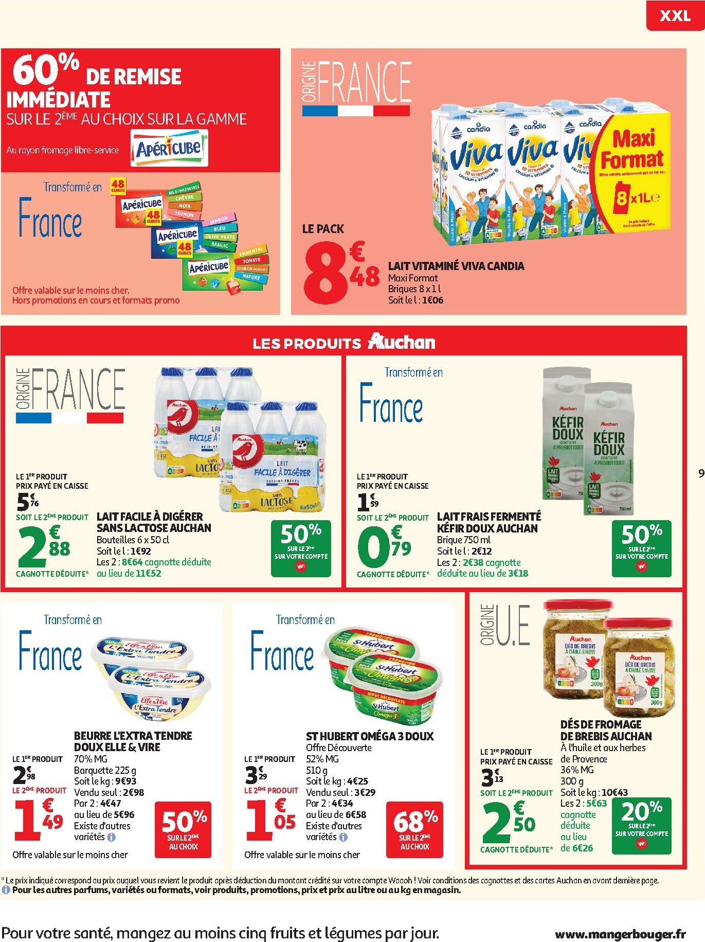 auchan - Auchan - Promos XXL, rentrée - Hypermarché folder voor volgende week van dinsdag 21/07/2026 tot zondag 02/08/2026 - page: 9
