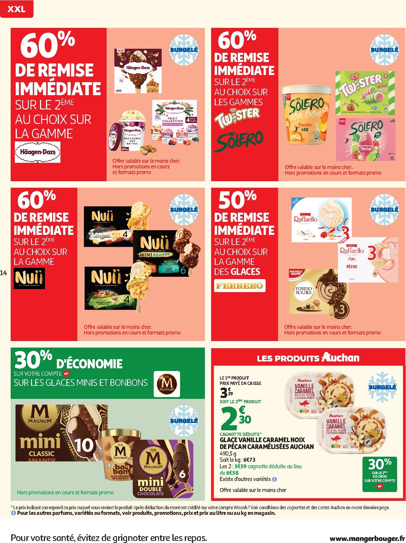 auchan - Auchan - Promos XXL, rentrée - Hypermarché folder voor volgende week van dinsdag 21/07/2026 tot zondag 02/08/2026 - page: 14