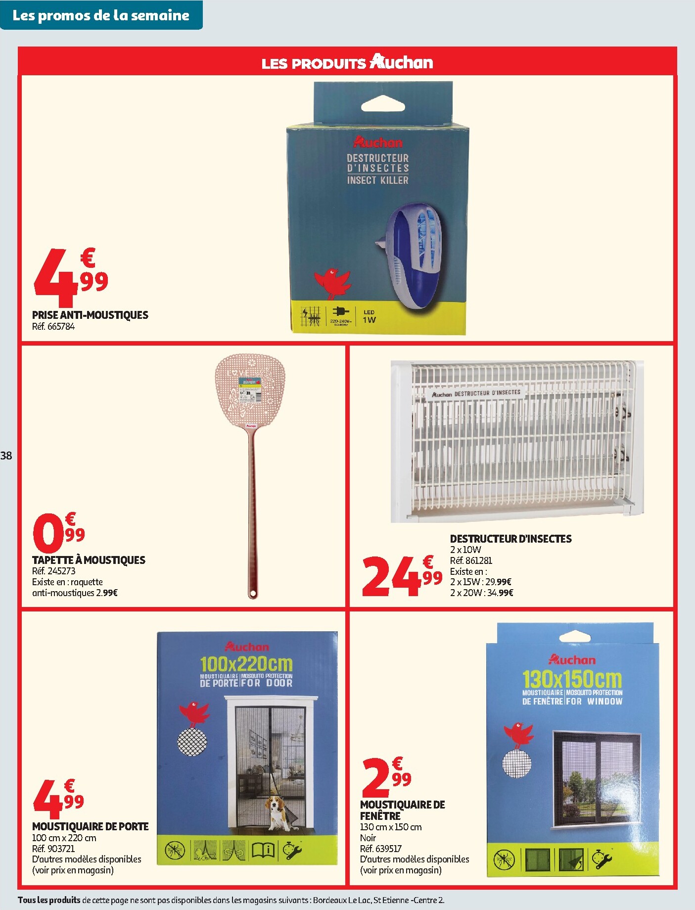 auchan - Auchan - Promos XXL, rentrée - Hypermarché folder voor volgende week van dinsdag 21/07/2026 tot zondag 02/08/2026 - page: 38