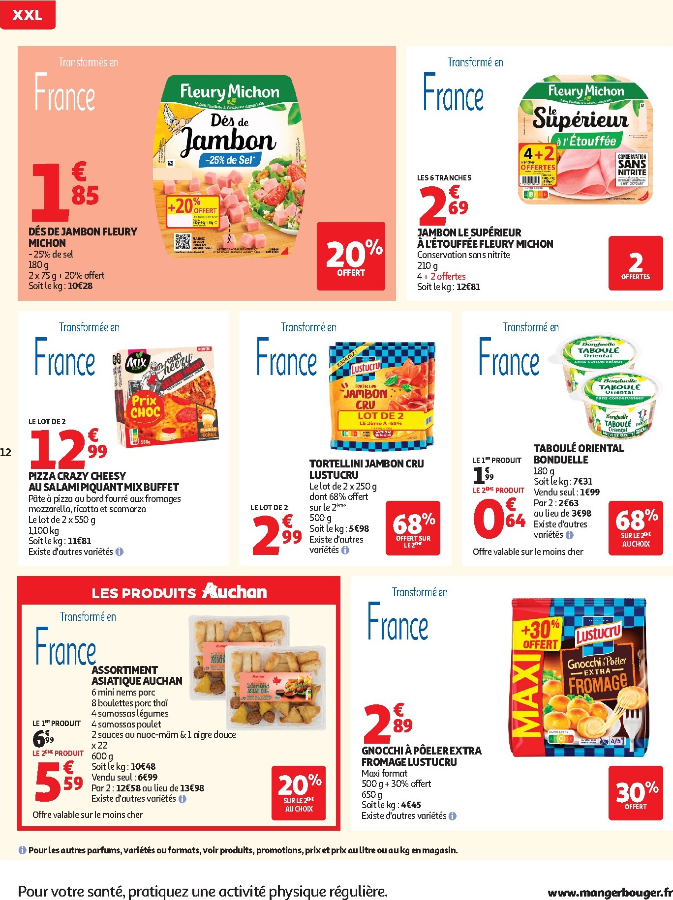 auchan - Auchan - Promos XXL, rentrée - Hypermarché folder voor volgende week van dinsdag 21/07/2026 tot zondag 02/08/2026 - page: 12