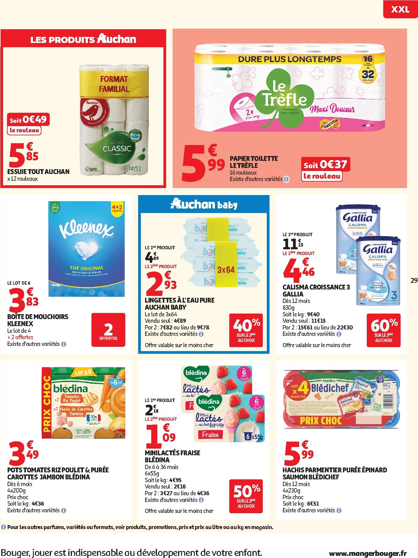 auchan - Auchan - Promos XXL, rentrée - Hypermarché folder voor volgende week van dinsdag 21/07/2026 tot zondag 02/08/2026 - page: 29
