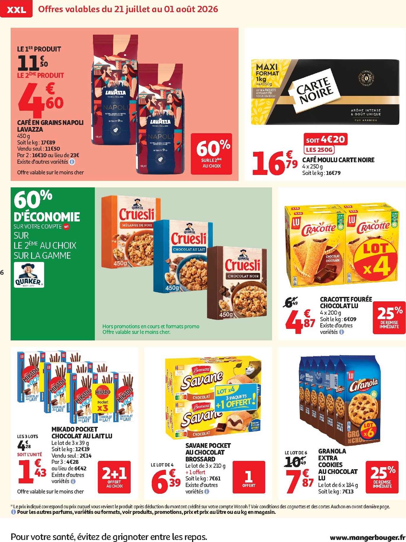 auchan - Auchan - Supermarché folder voor volgende week van dinsdag 21/07/2026 tot zaterdag 25/07/2026 - page: 6