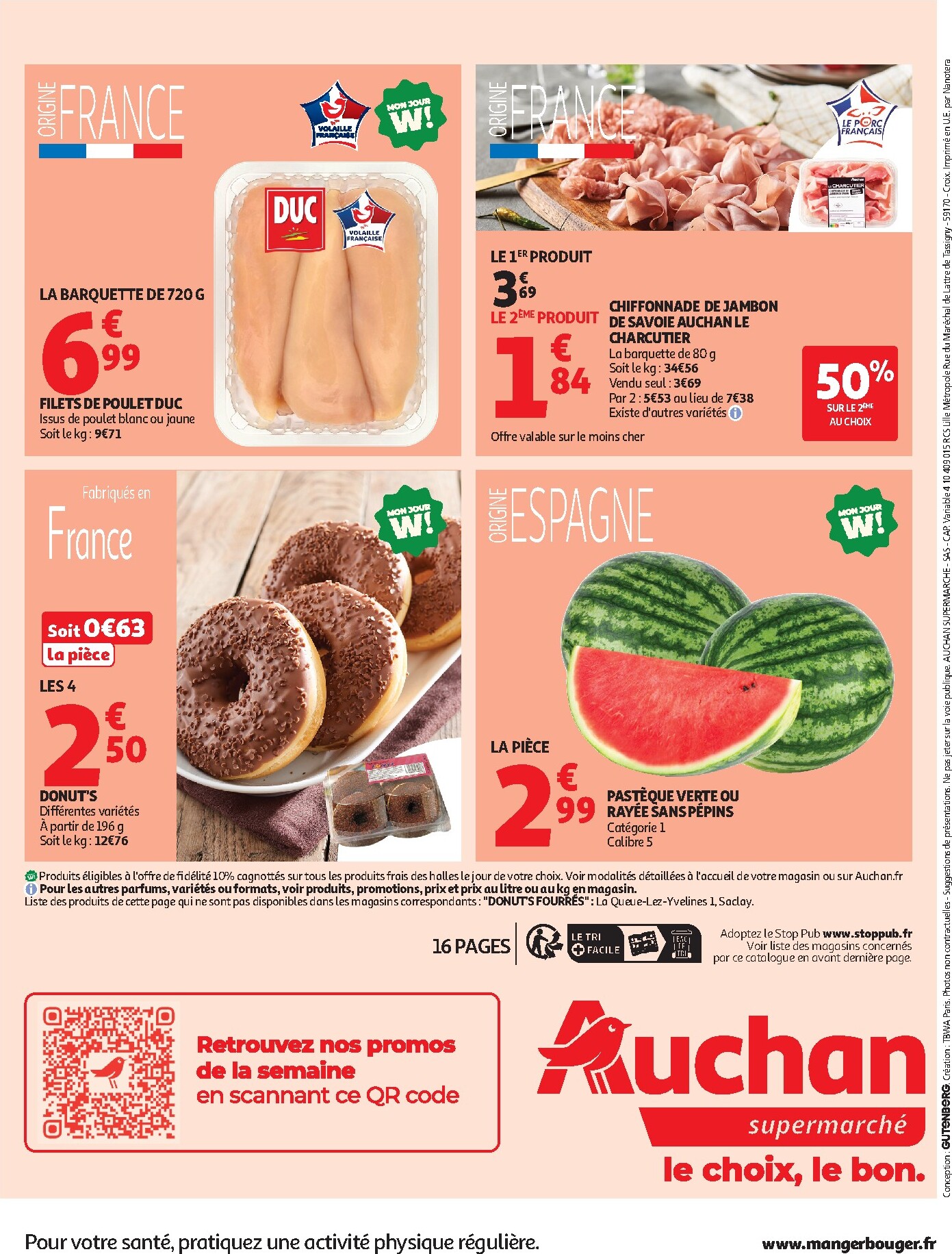 auchan - Auchan - Supermarché folder voor volgende week van dinsdag 21/07/2026 tot zaterdag 25/07/2026 - page: 16