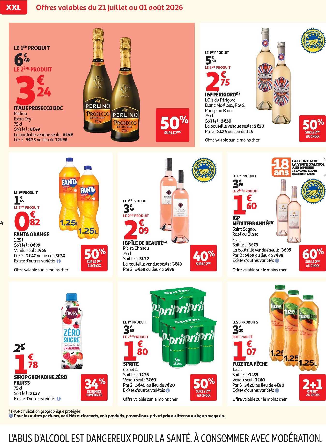 auchan - Auchan - Supermarché folder voor volgende week van dinsdag 21/07/2026 tot zaterdag 25/07/2026 - page: 4