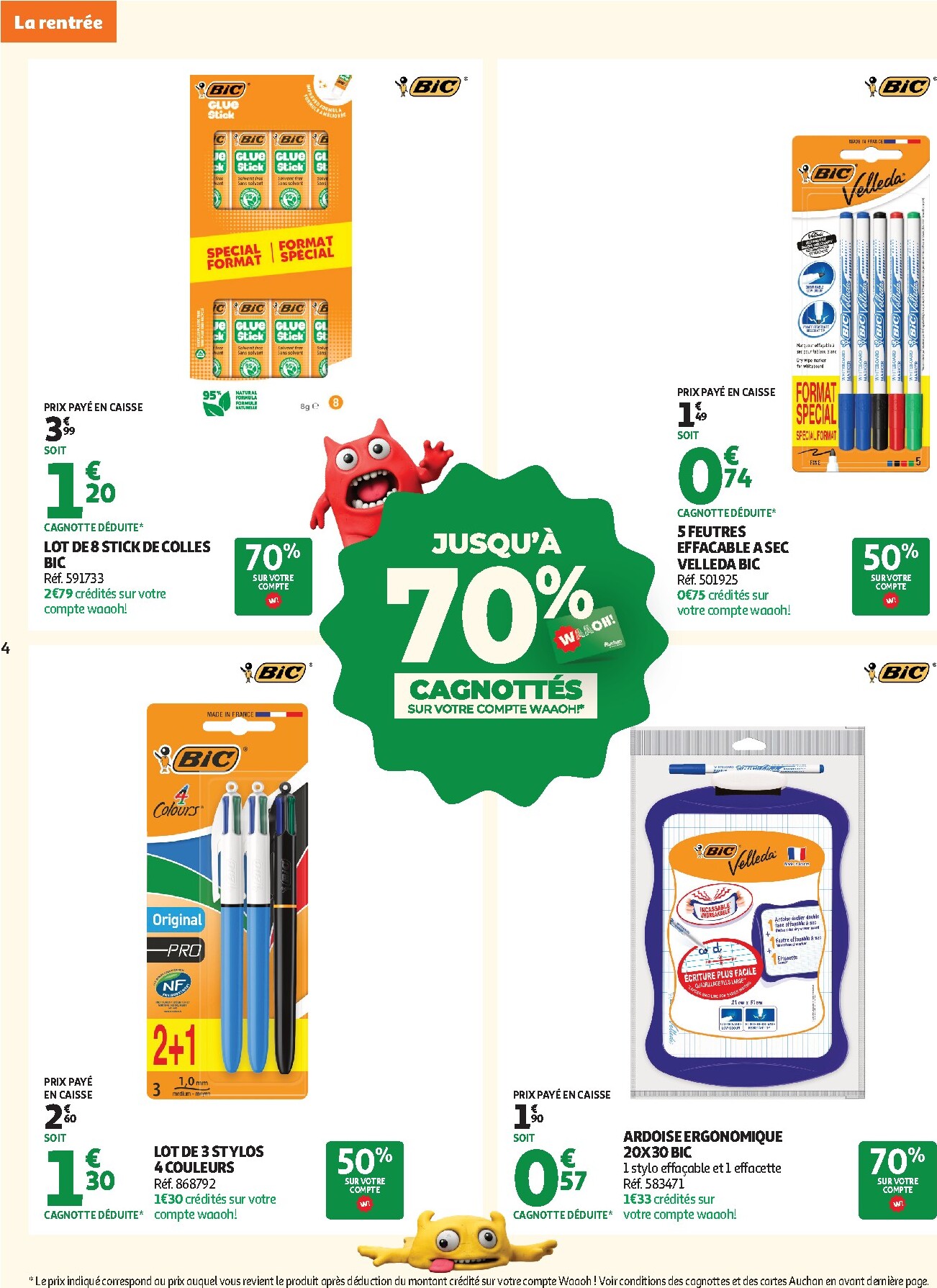 auchan - Auchan folder voor volgende week van dinsdag 11/08/2026 tot zaterdag 29/08/2026 - page: 4