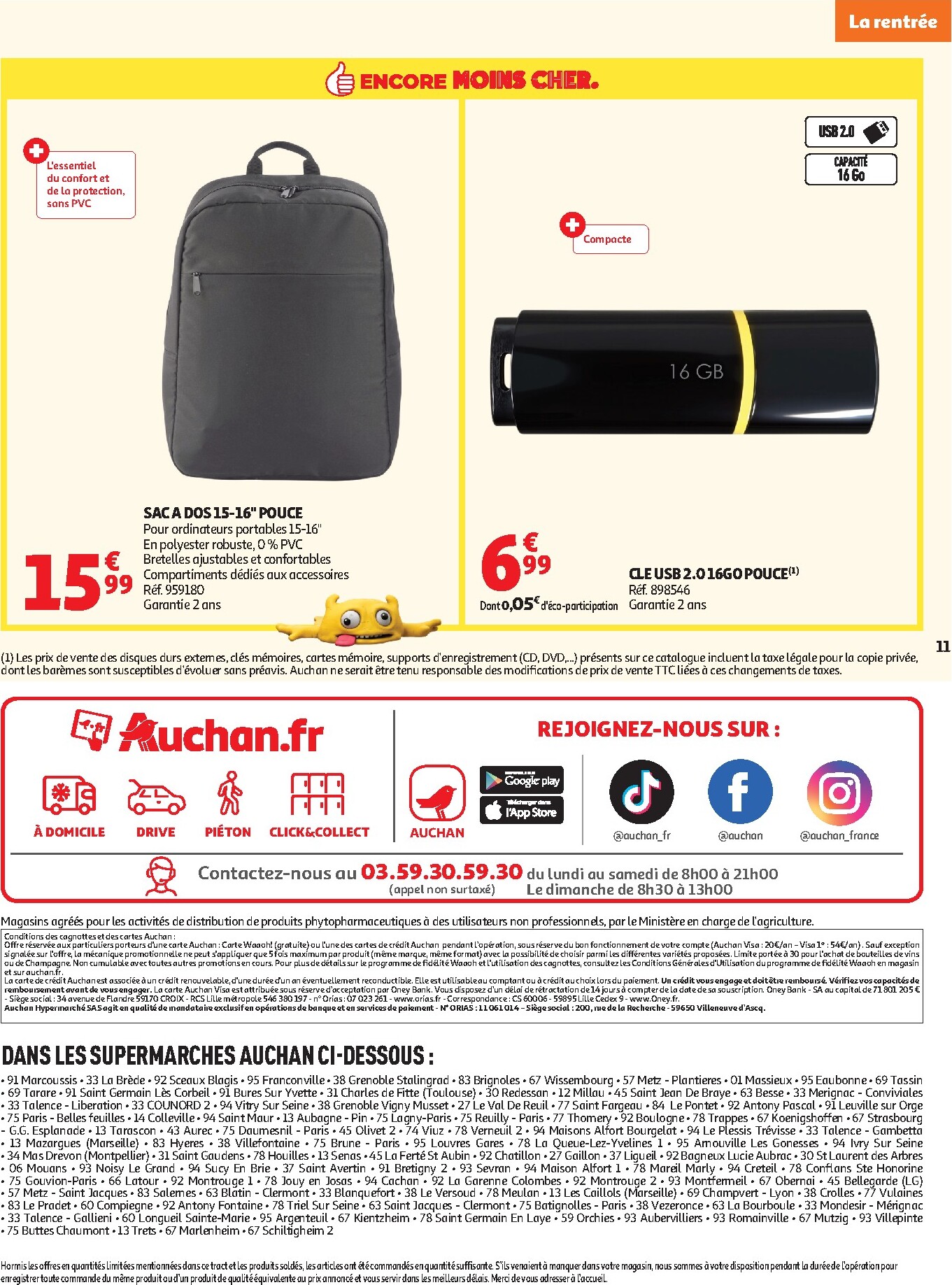 auchan - Auchan folder voor volgende week van dinsdag 11/08/2026 tot zaterdag 29/08/2026 - page: 11