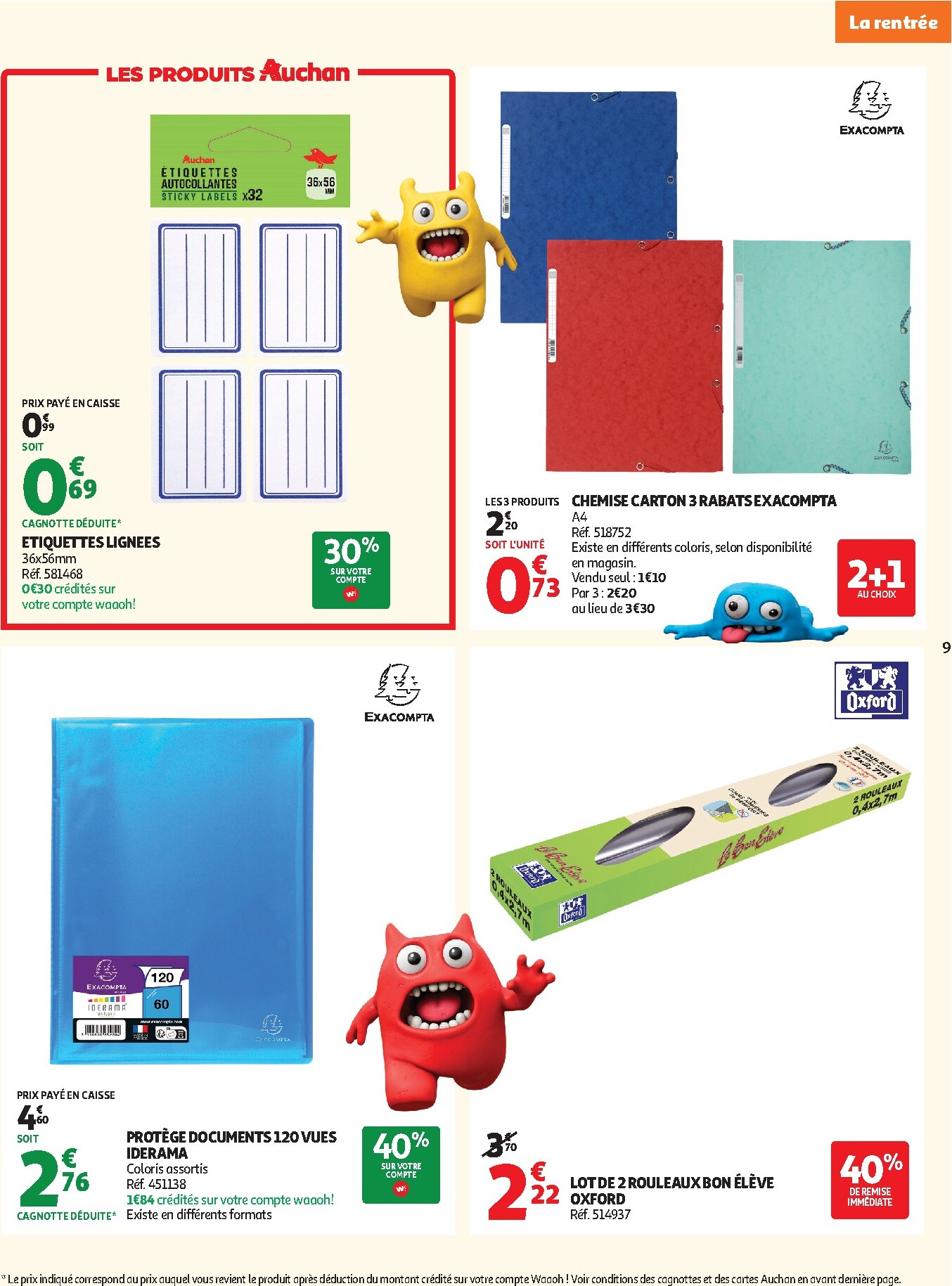 auchan - Auchan folder voor volgende week van dinsdag 11/08/2026 tot zaterdag 29/08/2026 - page: 9